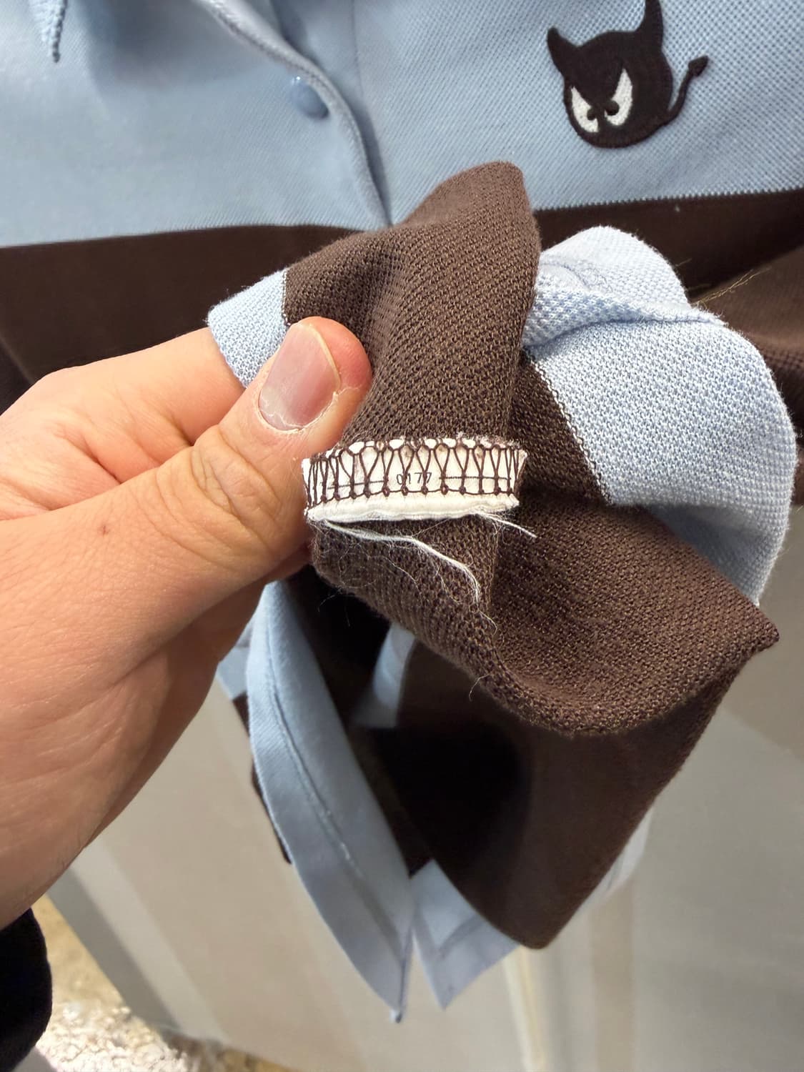 WAAC 스트라이프 반팔 티셔츠 2 상품이미지5