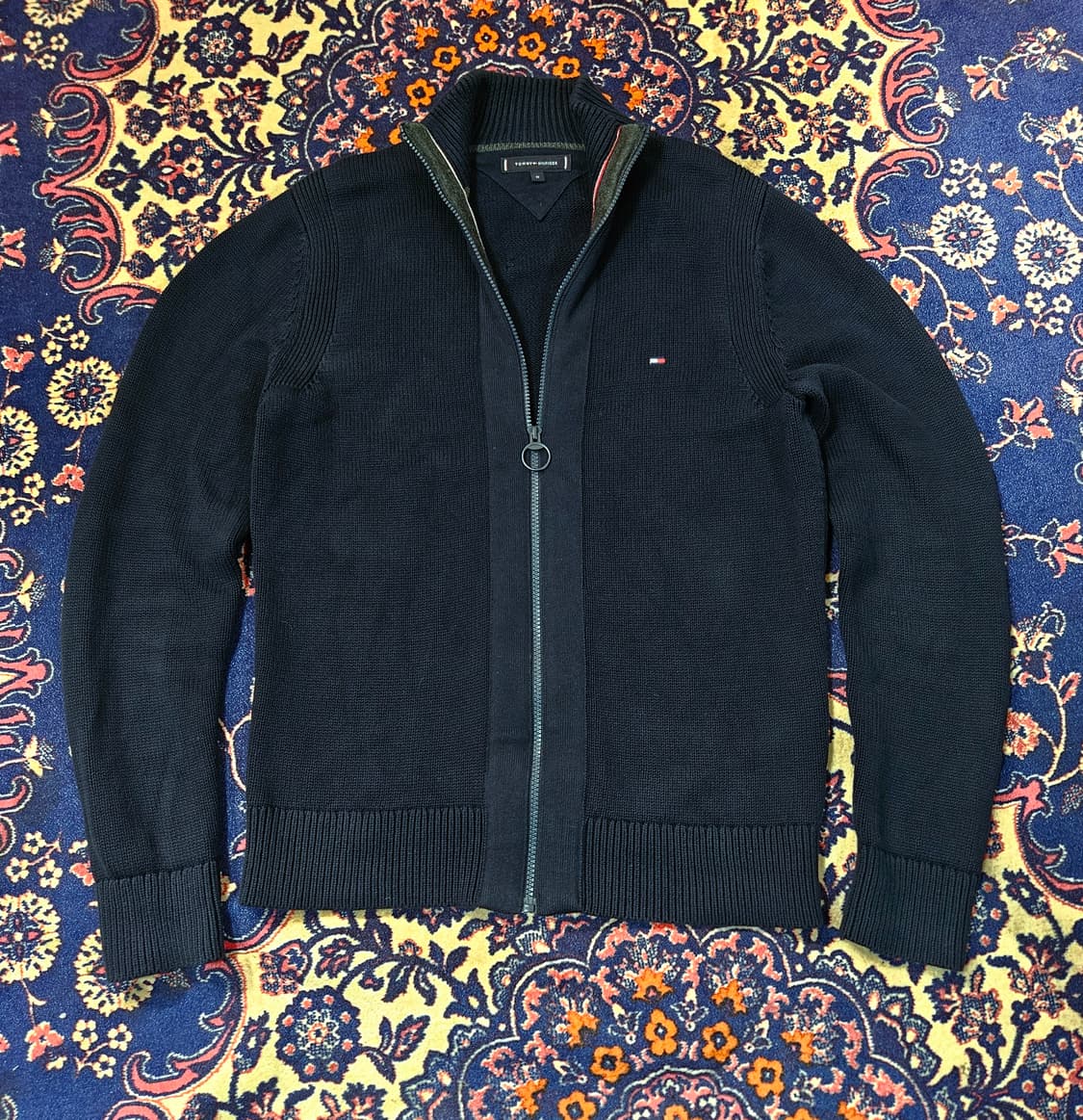 타미힐피거 네이비 집업 가디건 자켓 상품이미지1