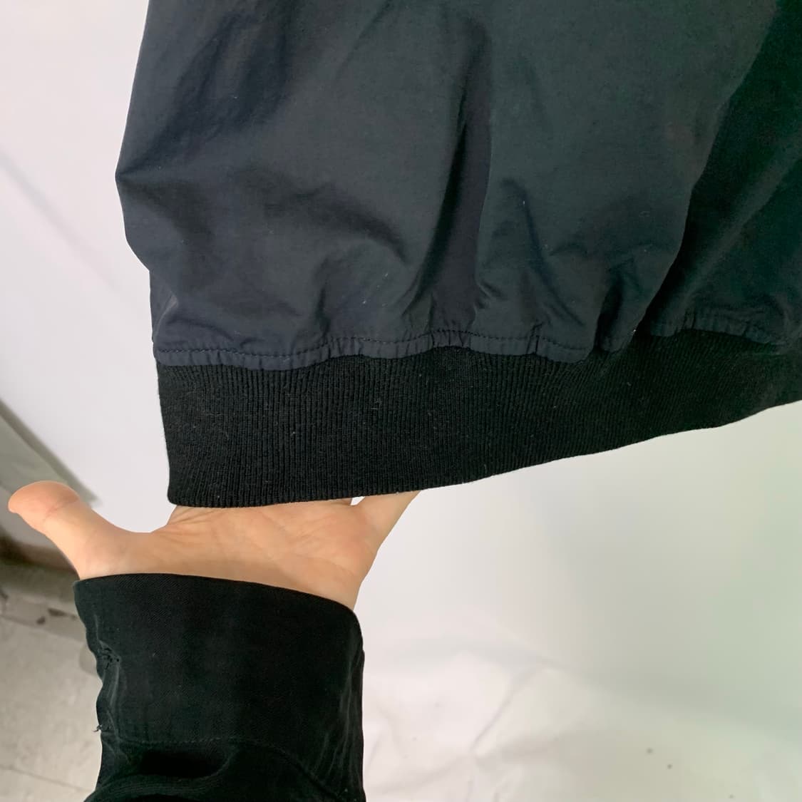 데상트 반팔 윈드브레이커 반집업 아노락 티셔츠 빅사이즈 빈티지 상품이미지6
