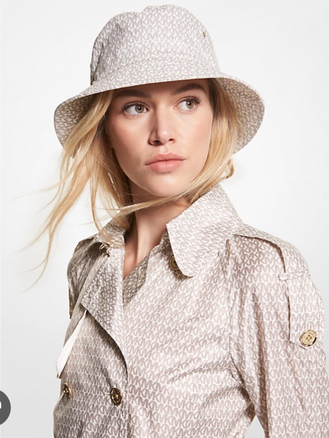 마이클코어스 시그니처 MK로고 여성 버킷햇 벙거지 모자 상품이미지2