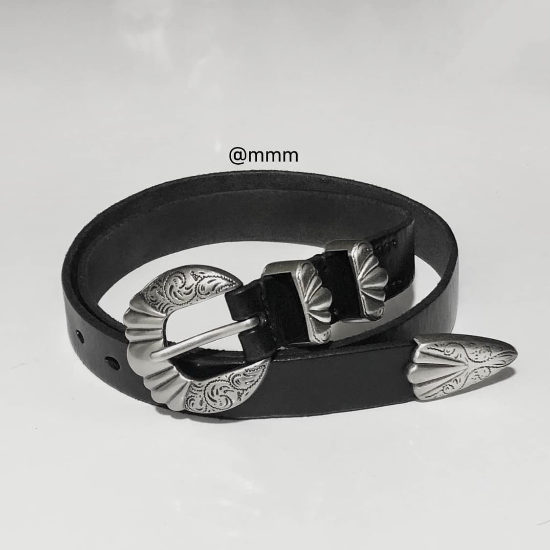 [Unisex] 토닉 웨스턴 이태리 가죽 벨트 상품이미지2