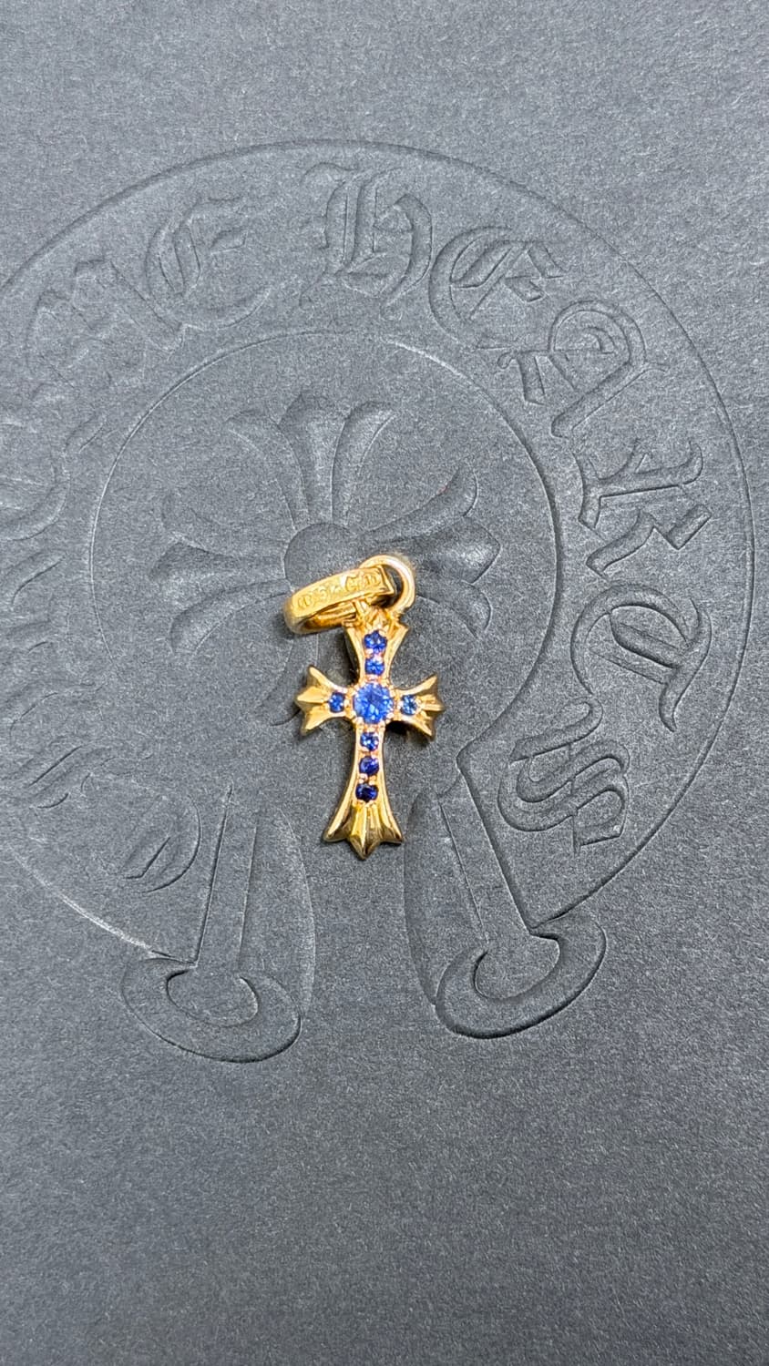 크롬하츠 22k 사파이어 베이비팻 새상품 상품이미지1