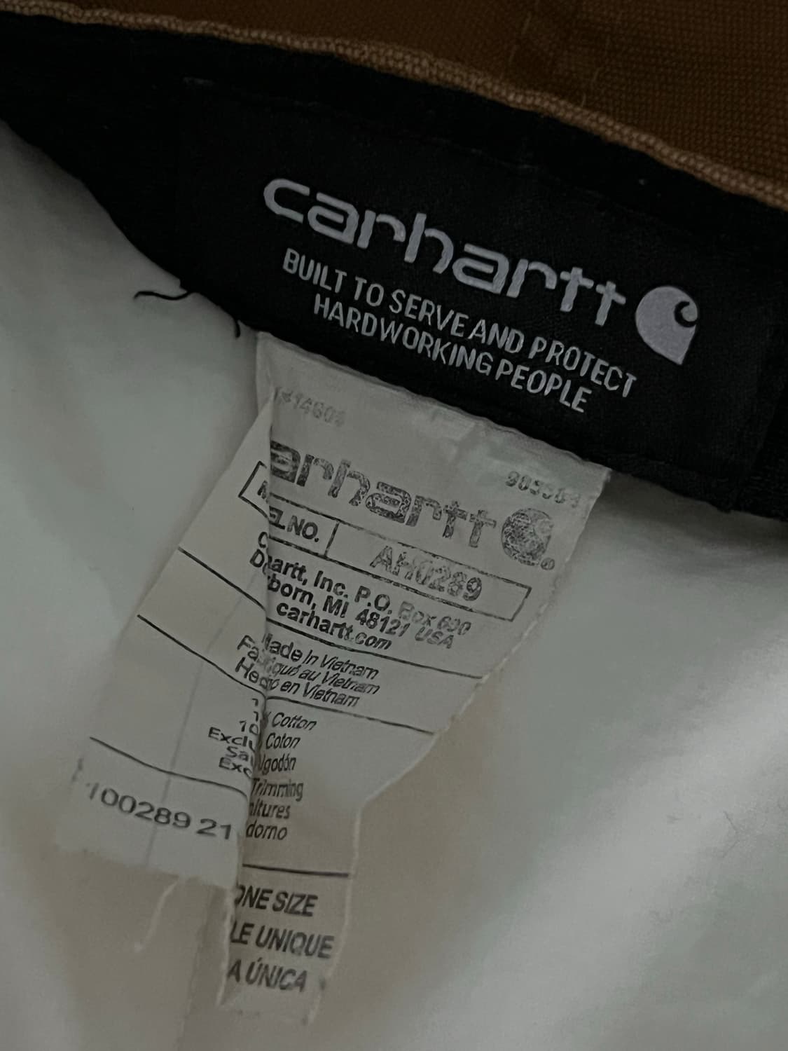 Carhartt 갈하트 오데사 갠버스 갭 상품이미지6