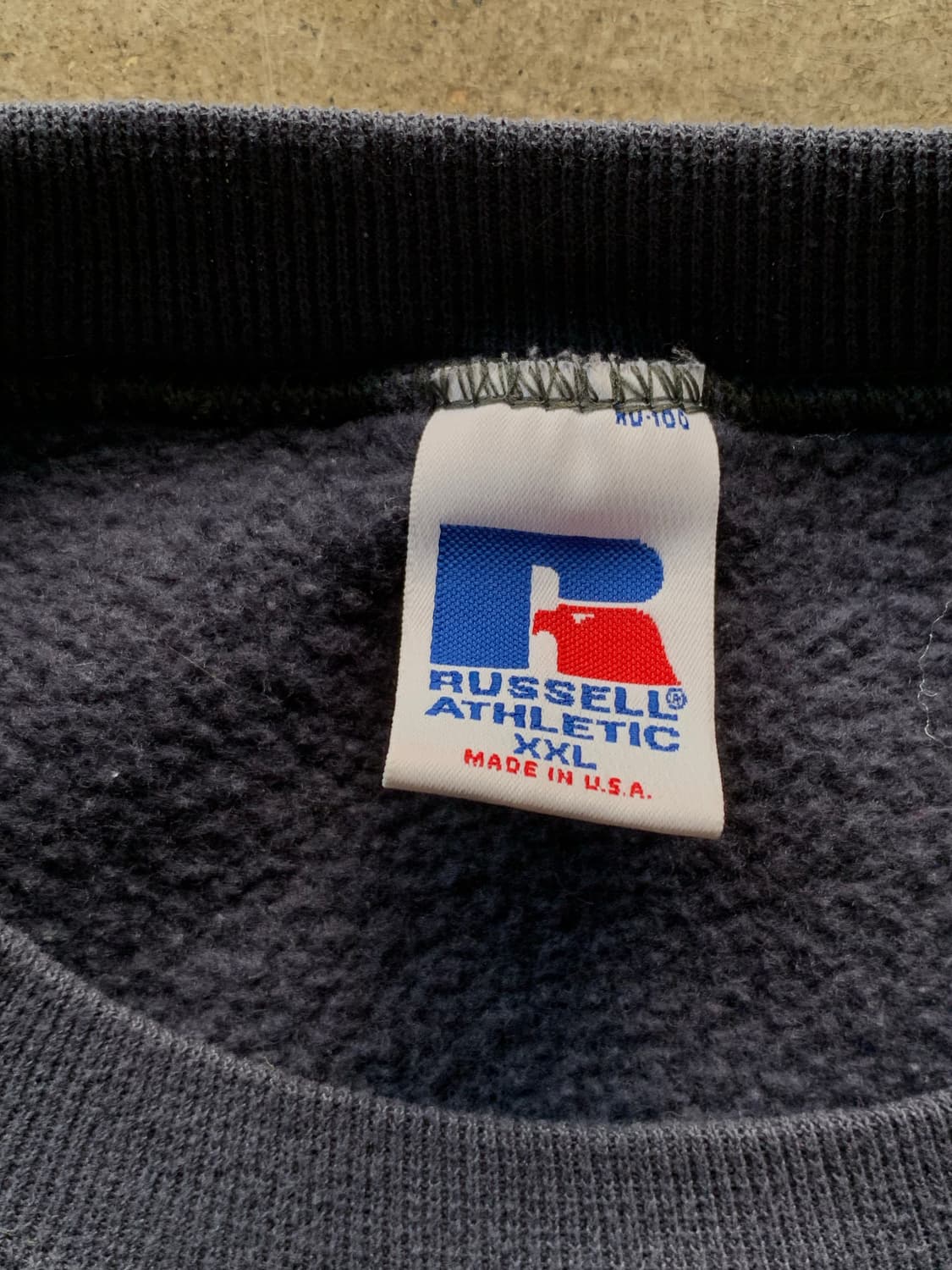 90s 러셀 애슬레틱 튜블러 크루넥 스웻셔츠 상품이미지2