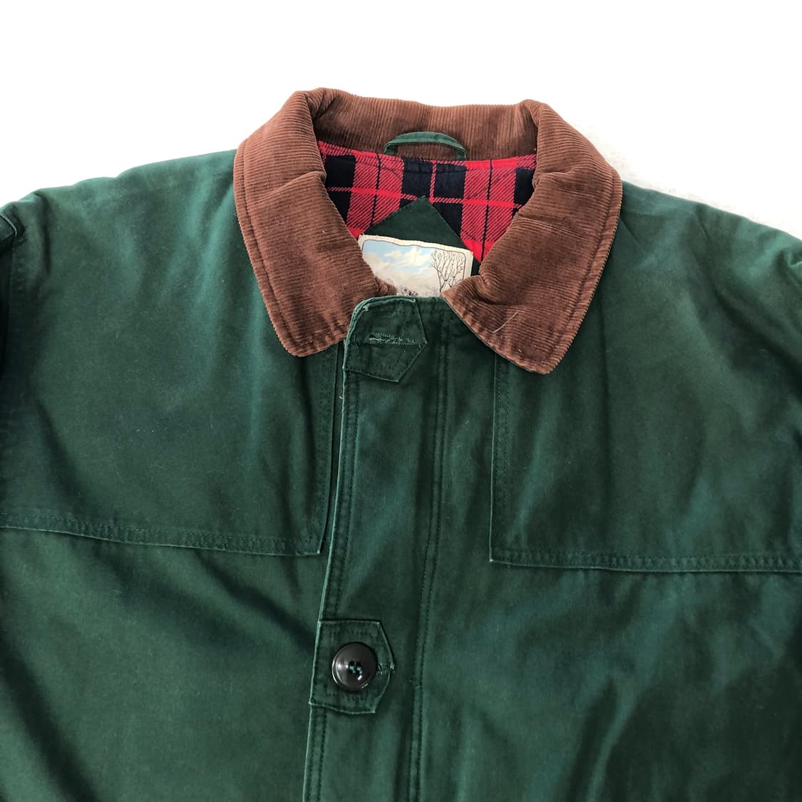 크릭스 체크 라이닝 헌팅자켓  상품이미지5