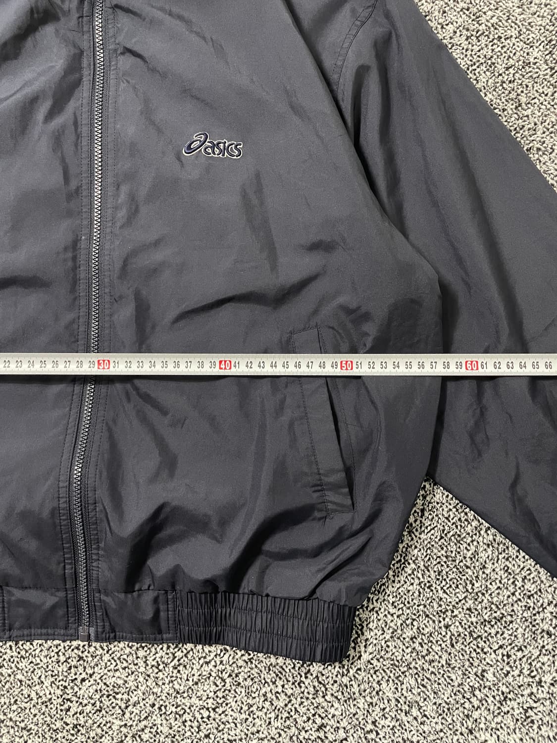빈티지9. 아식스 빈티지 올드스쿨 바람막이 점퍼 메쉬 안감 상품이미지6