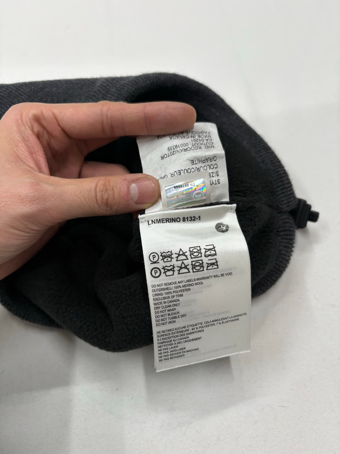 캐나다구스 플리스 울 넥 워머 목도리 상품이미지5