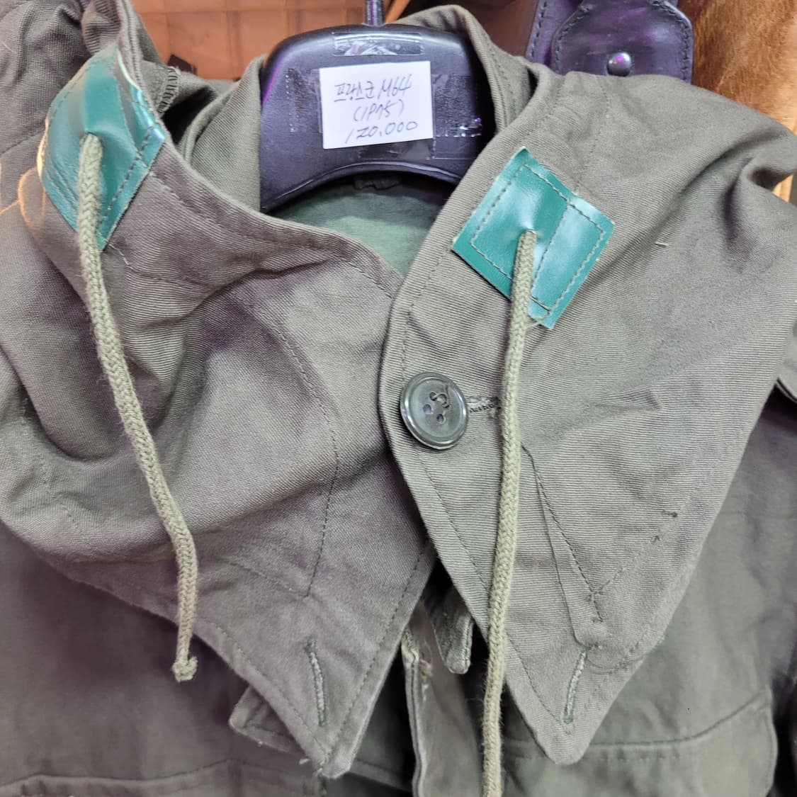 프랑스군 M64 1975년 밀리터리 야상 자켓 상품이미지3