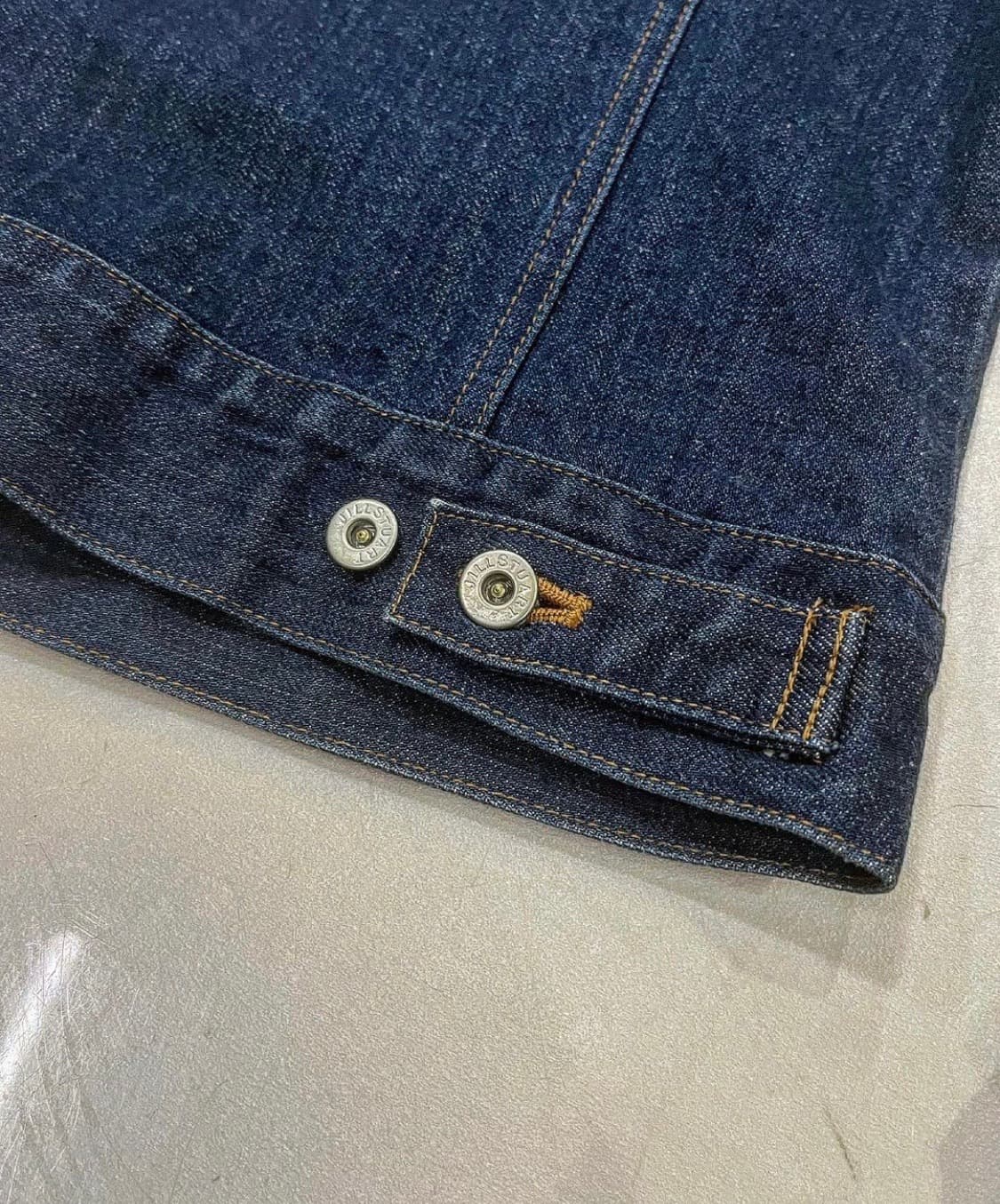 질스튜어트 코튼 스터드 트러커 데님 재킷 상품이미지7