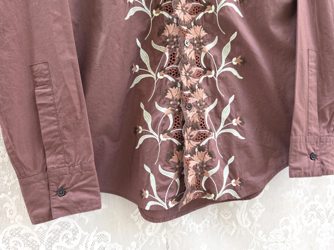 폴스미스 자수 디테일 스위스 원단 상품이미지3