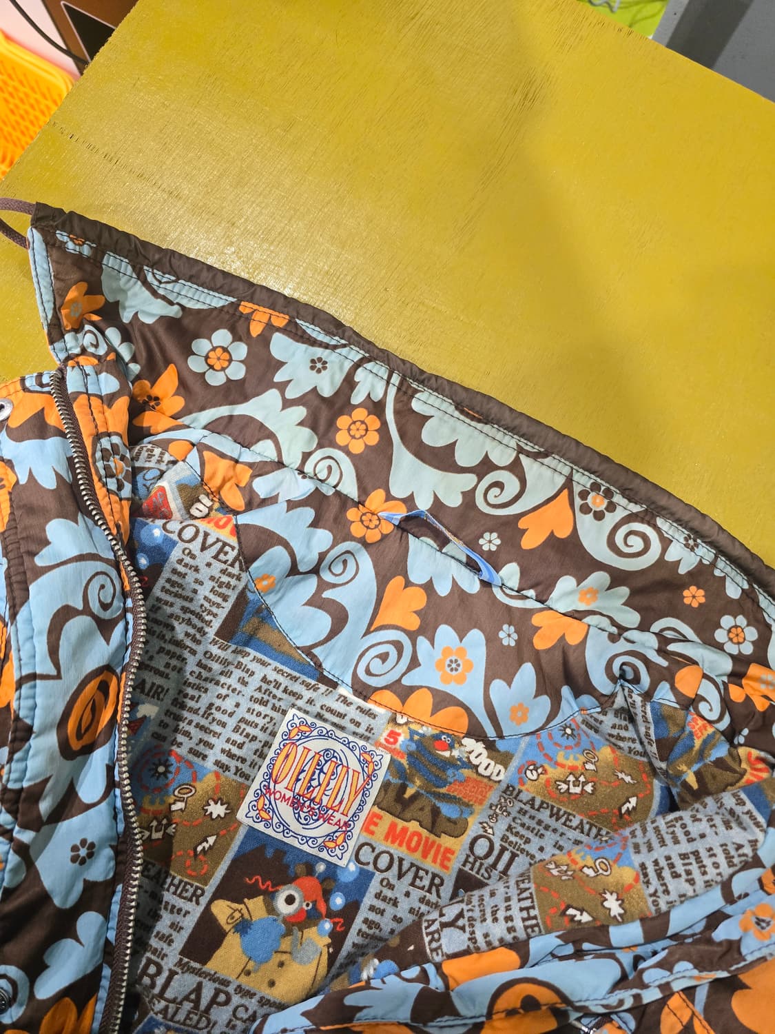 OLLY 플라워 패턴 여성 패딩 조끼 상품이미지10