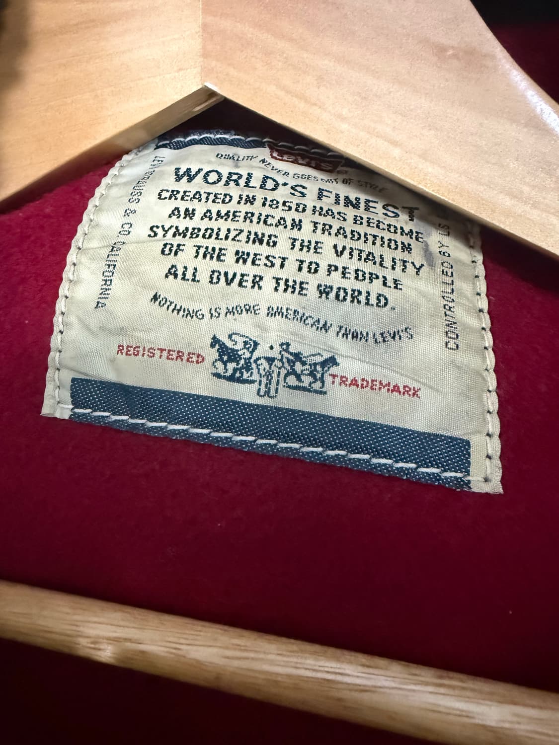 빈티지 리바이스 가죽 쉐르파자켓 판매합니다 상품이미지4