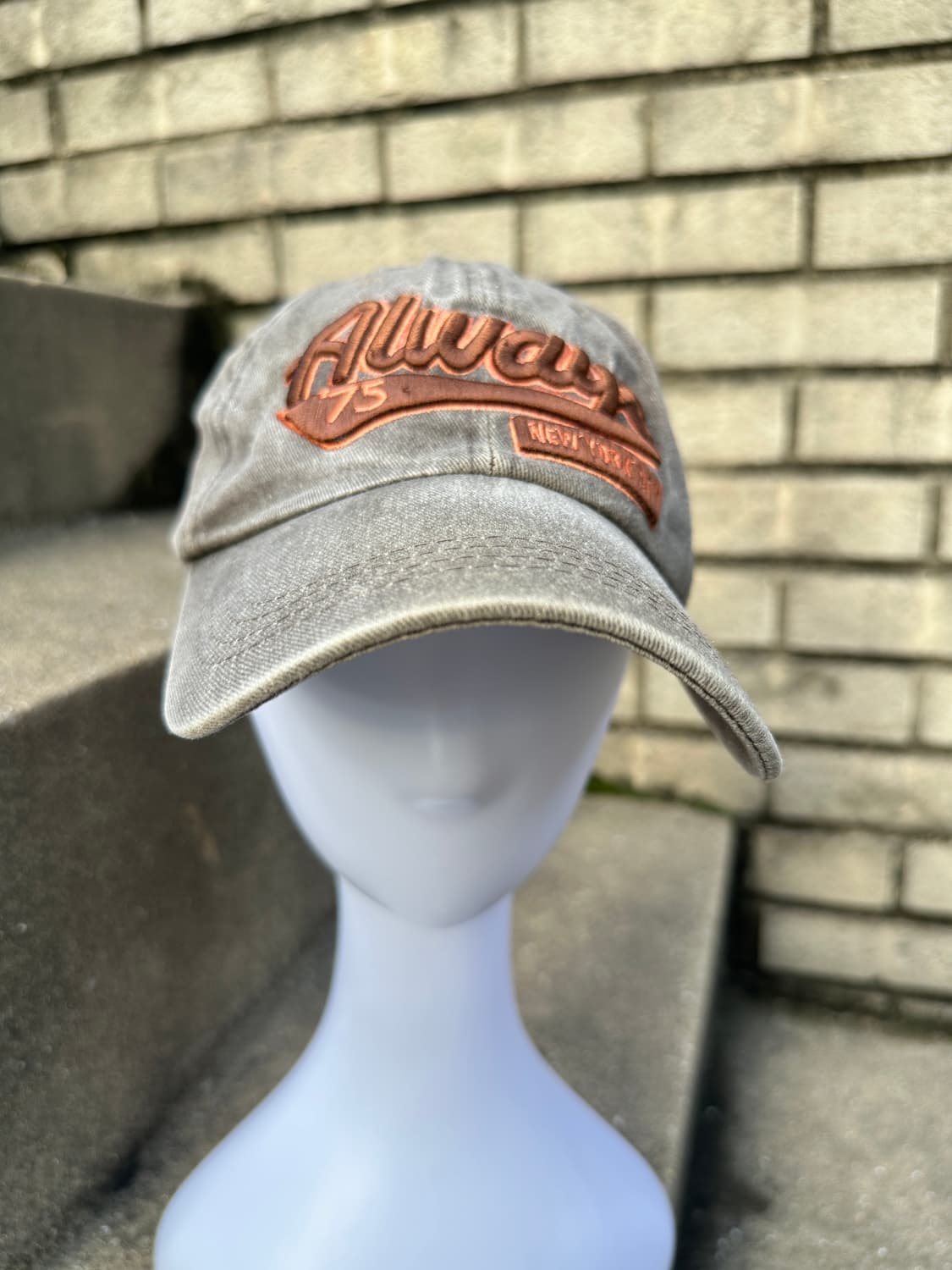 None vintage “always” washed cap 상품이미지7