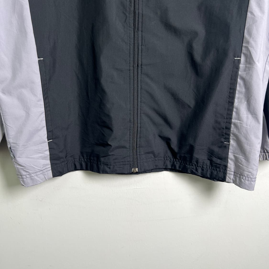 Adidas 아디다스 블랙 그레이 바람막이 자켓 L 상품이미지5