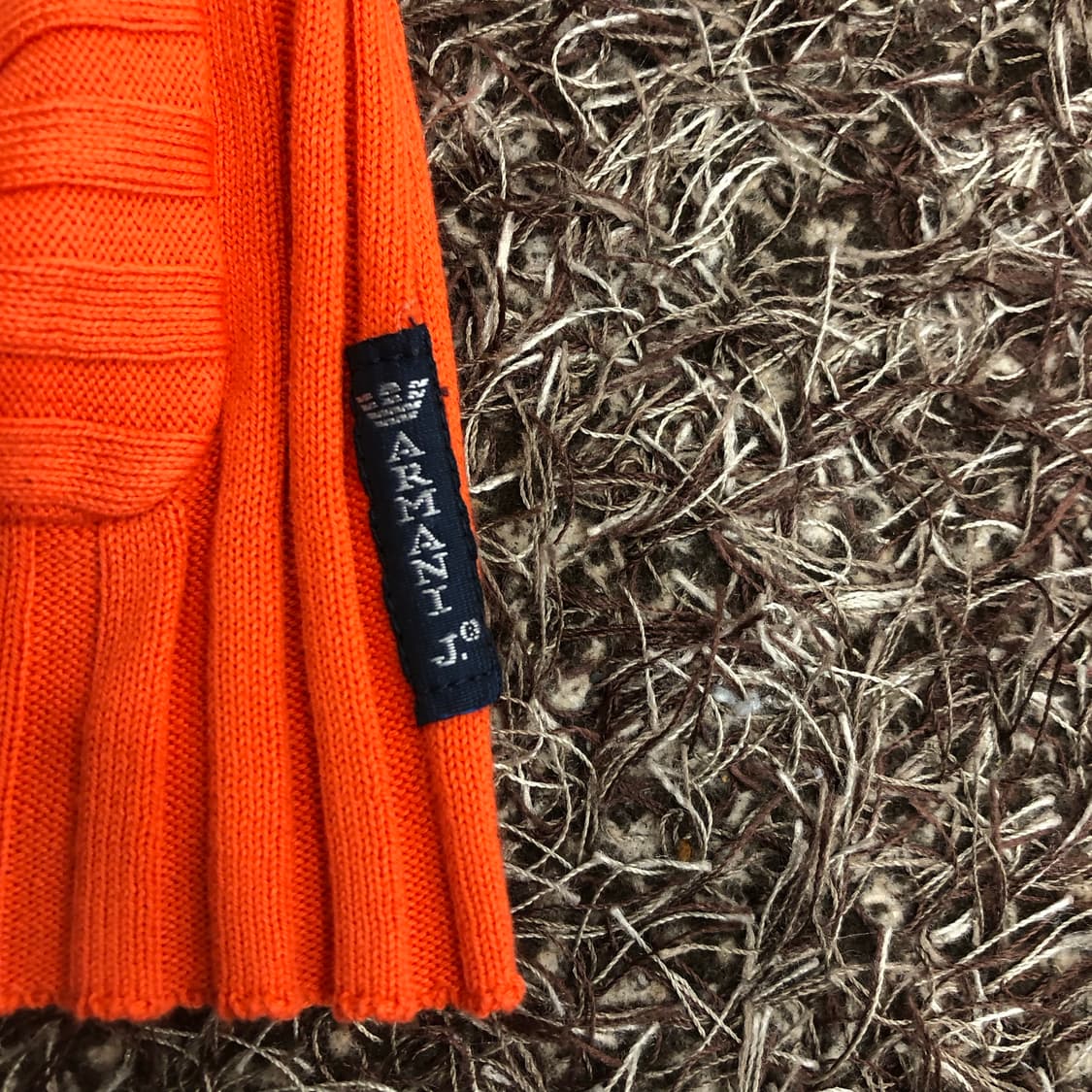 아르마니 진 여성 투웨이 슬림핏 니트 집업 상품이미지4