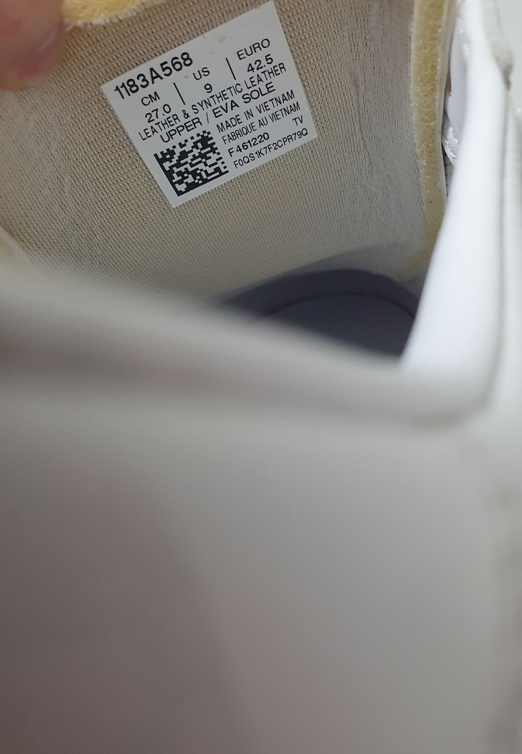 270mm 오니츠카타이거 론쉽 3.0 레더 화이트 스니 상품이미지2