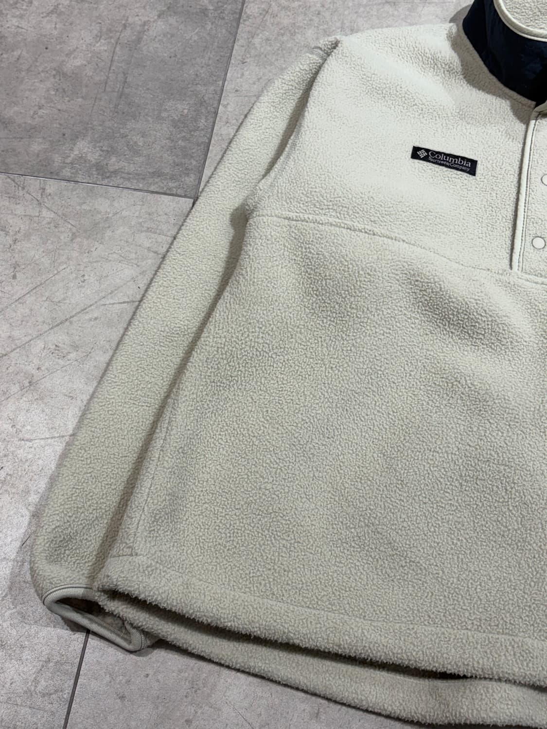 90s made in usa 콜롬비아 플리스 풀오버 신칠라 상품이미지5