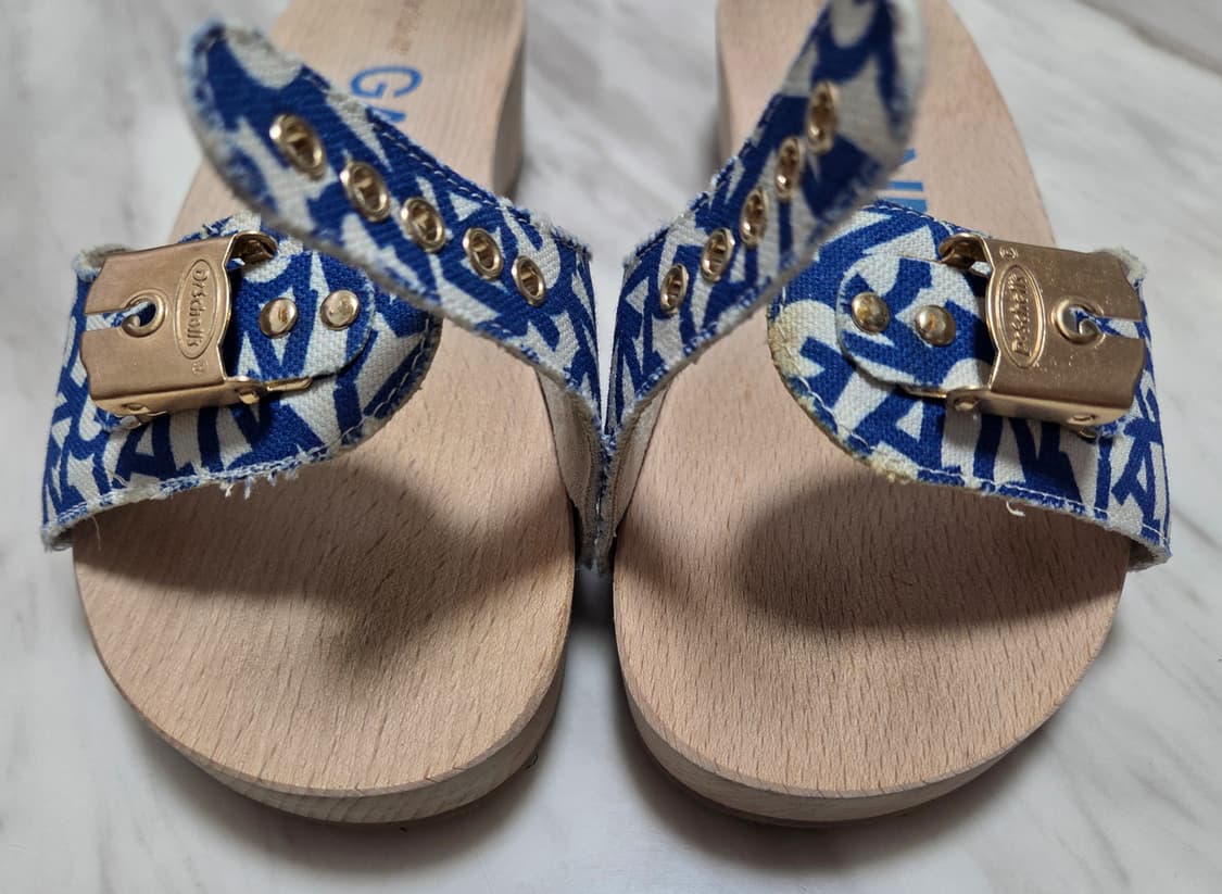 가니 X Dr.숄 우드솔 샌들 상품이미지10