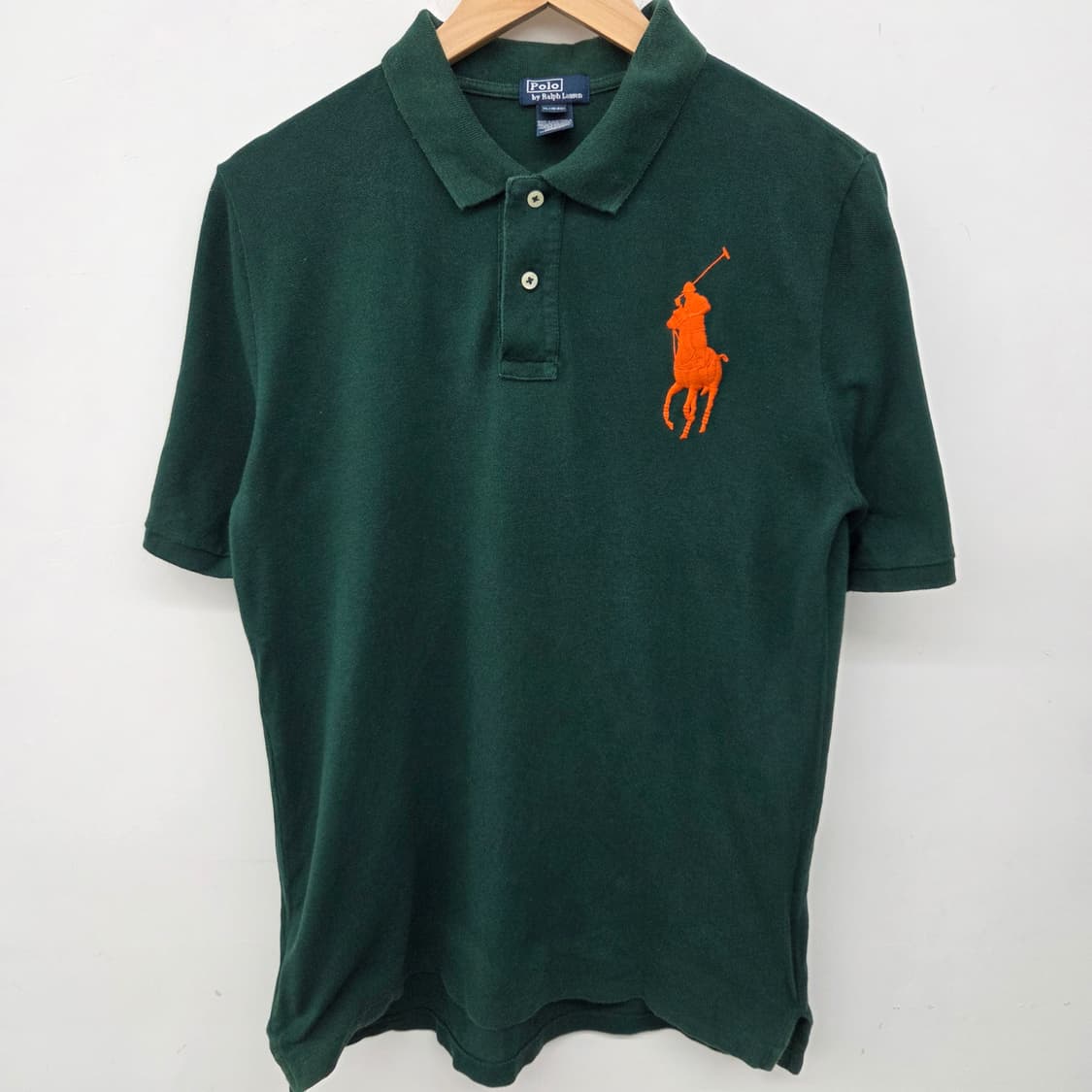 폴로 랄프로렌 빅포니 반팔 카라티 그린 여XL 상품이미지2