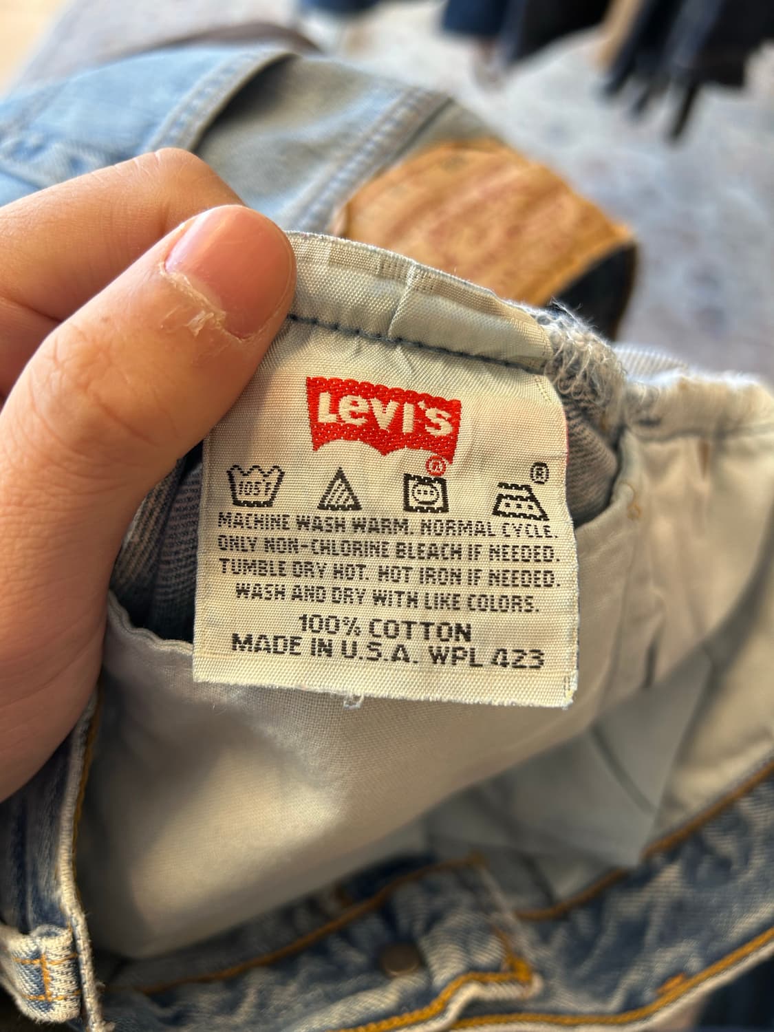 90‘s USA 리바이스501 34in 상품이미지8