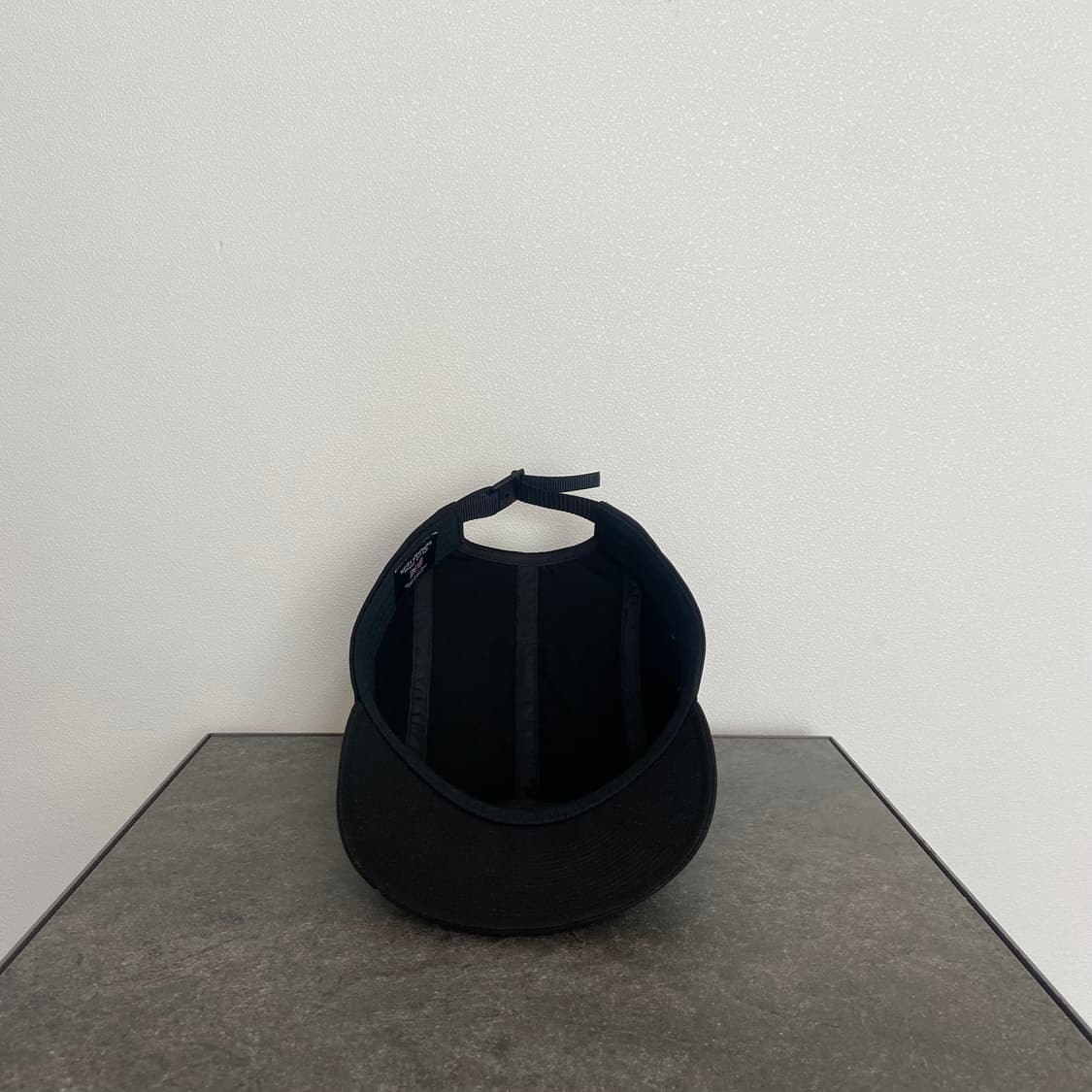 (OS) 슈프림 박스로고 캠프캡 모자 왁스드 코튼 블랙 상품이미지5