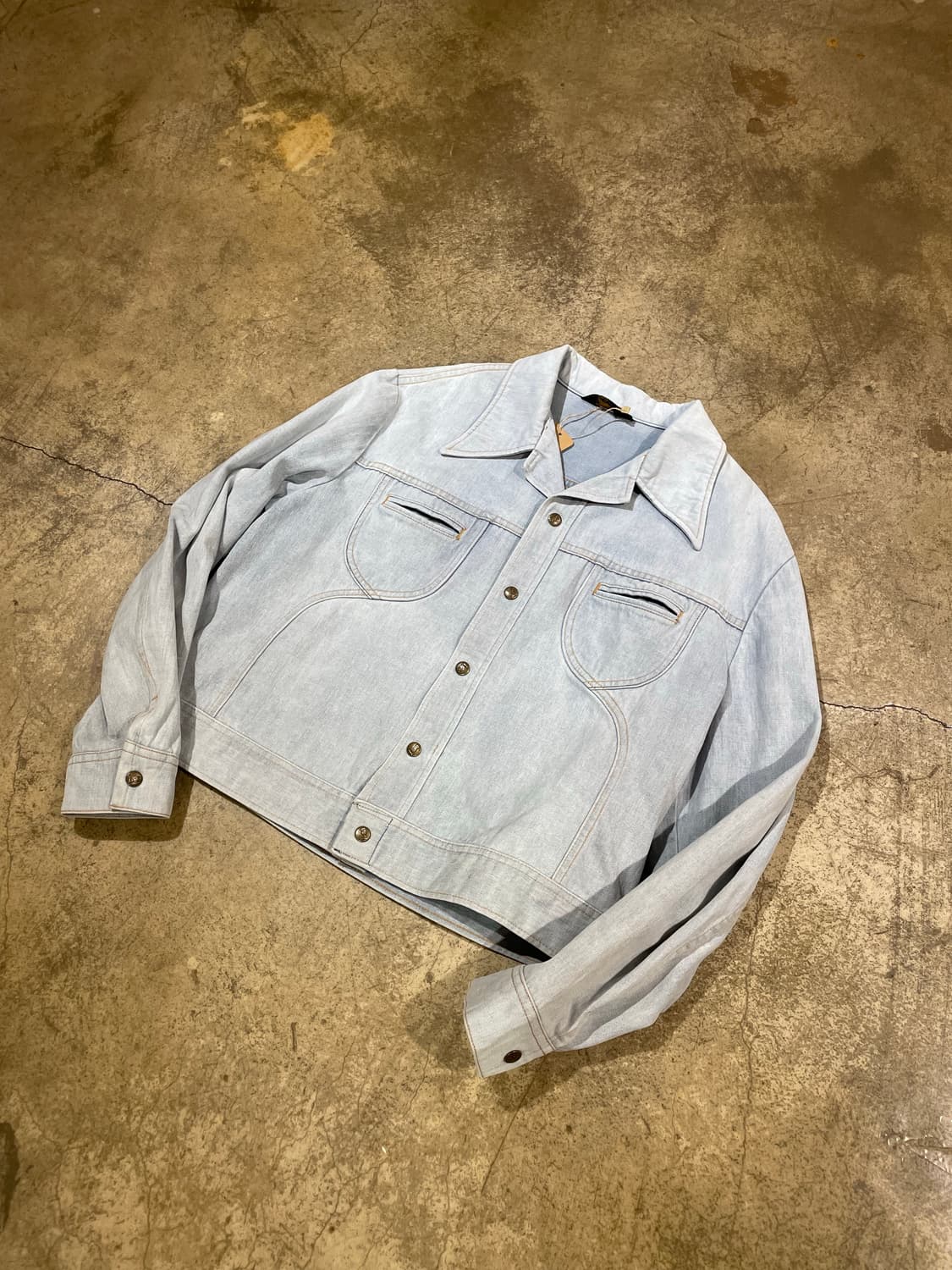 70’s 리 데님 웨스턴 자켓 (B5089) 상품이미지2