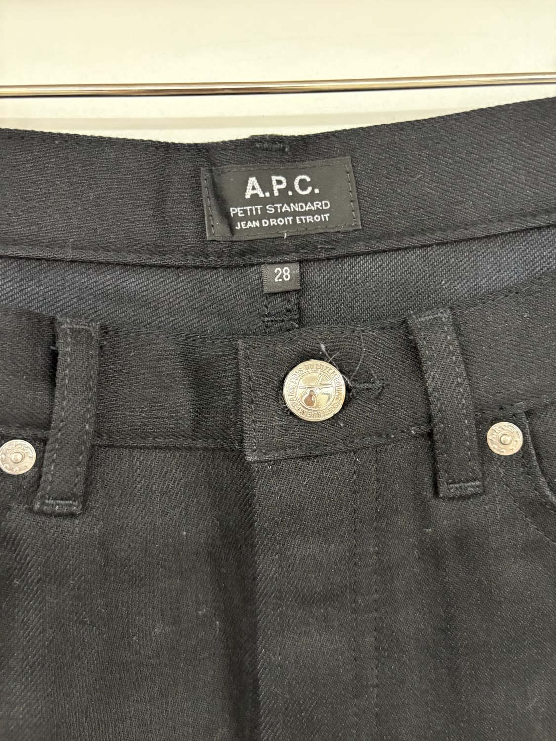 아페쎄 쁘띠 스탠다드 블랙진 28 엘라 상품이미지3