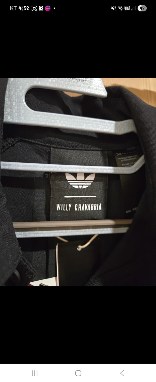 아디다스 윌리 샤바리아 블랙 셔츠 S 상품이미지4