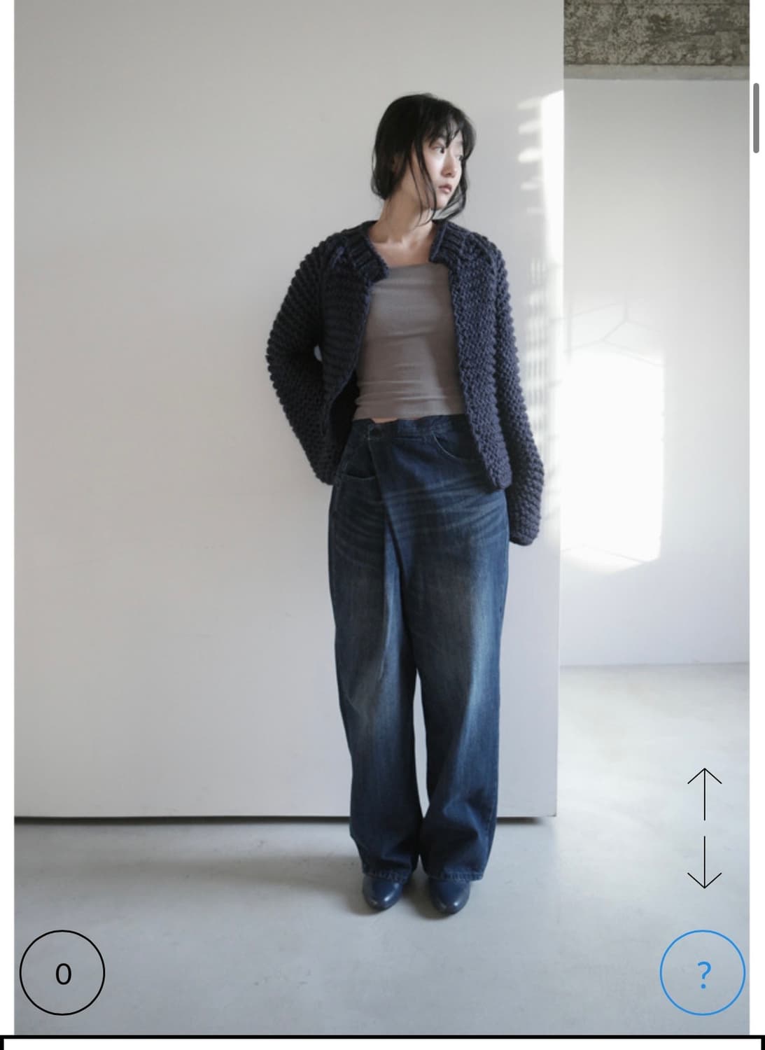 wrap velcro jeans 상품이미지3