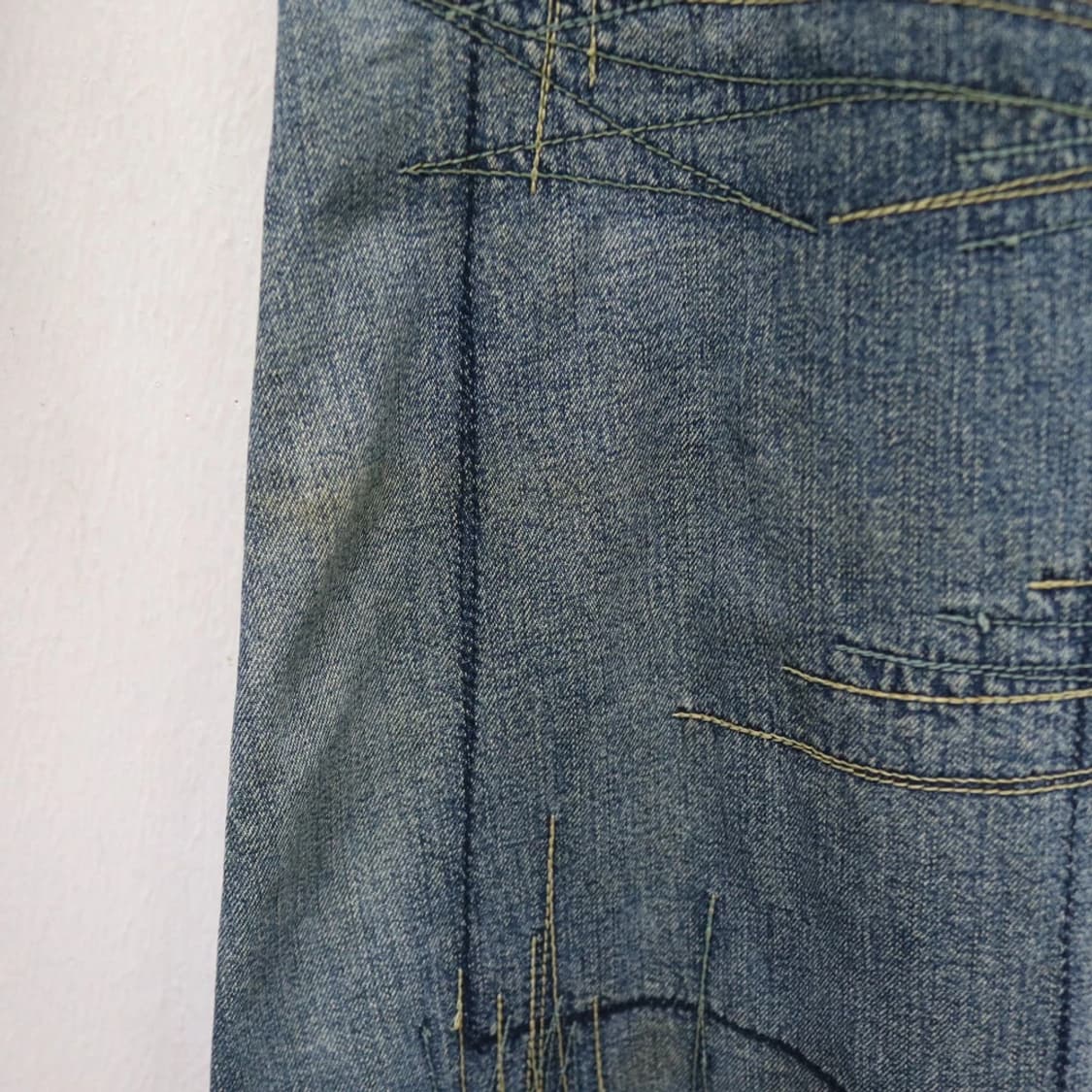 히스테릭 글래머 뒷트임 데님 롱 스커트 66818 상품이미지6