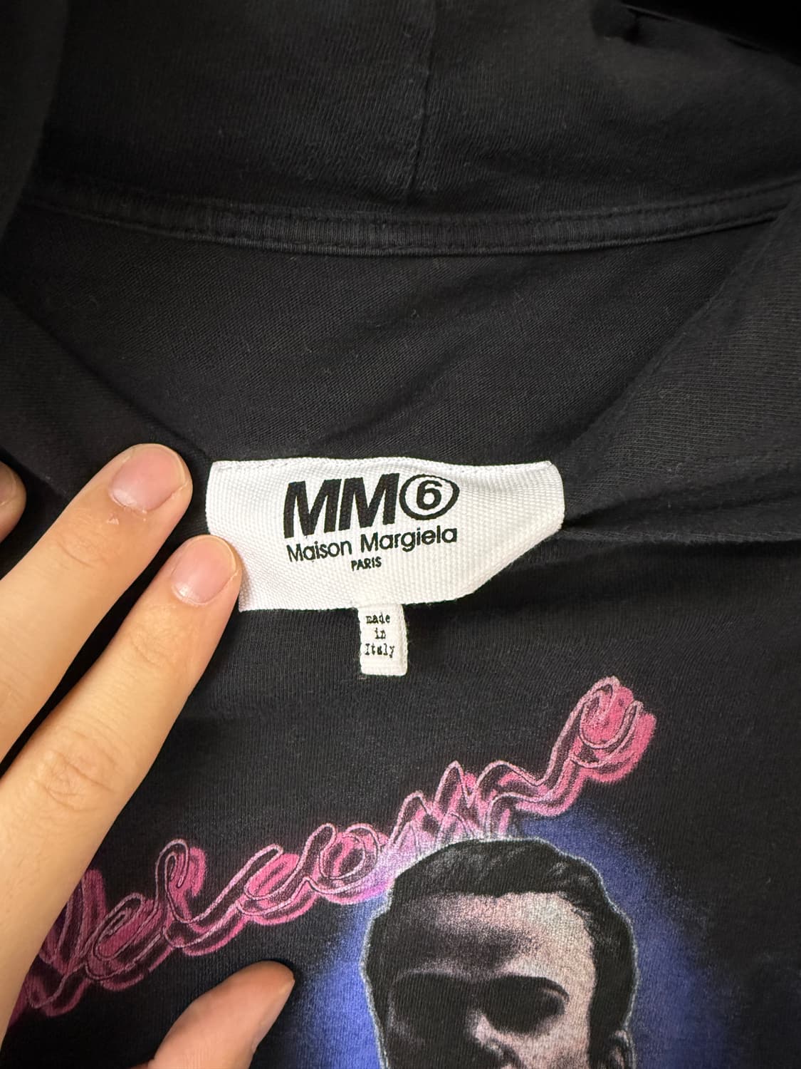 [m] 마르지엘라mm6x 미스테리 맨 후드티 상품이미지3