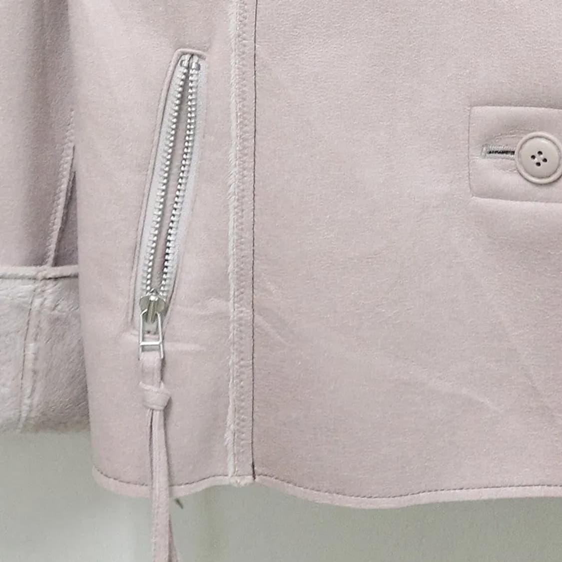 V.SAISON 핑크 무스탕 자켓 61087 상품이미지6