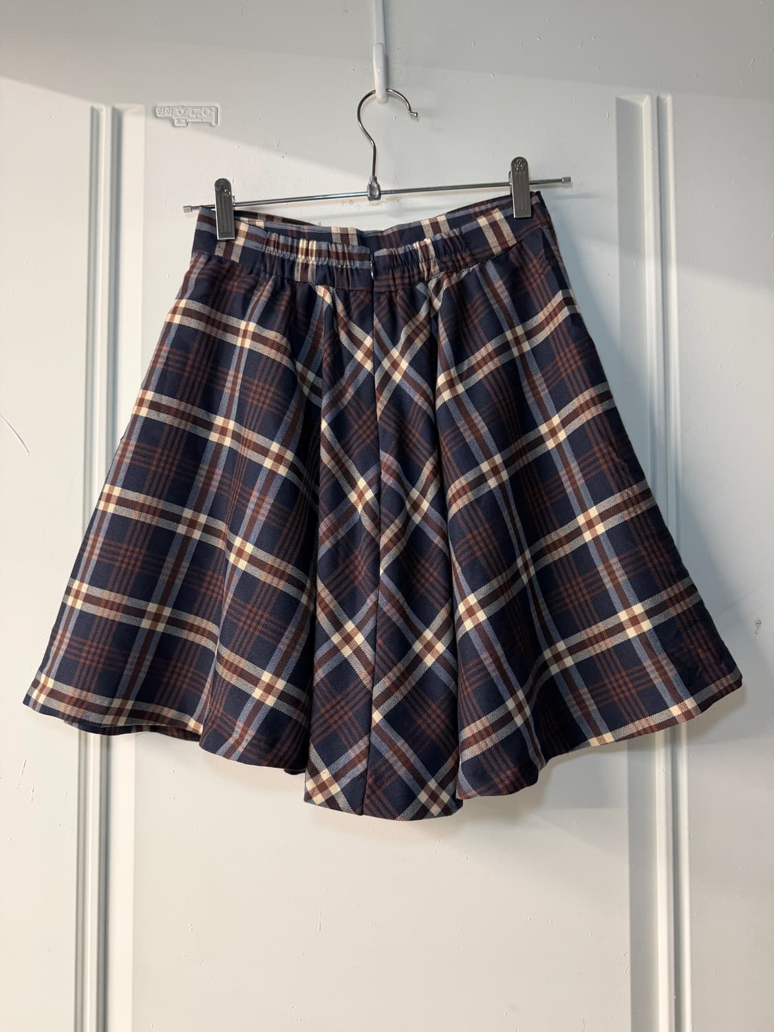 일본빈티지 체크 미니 플레어스커트 상품이미지7