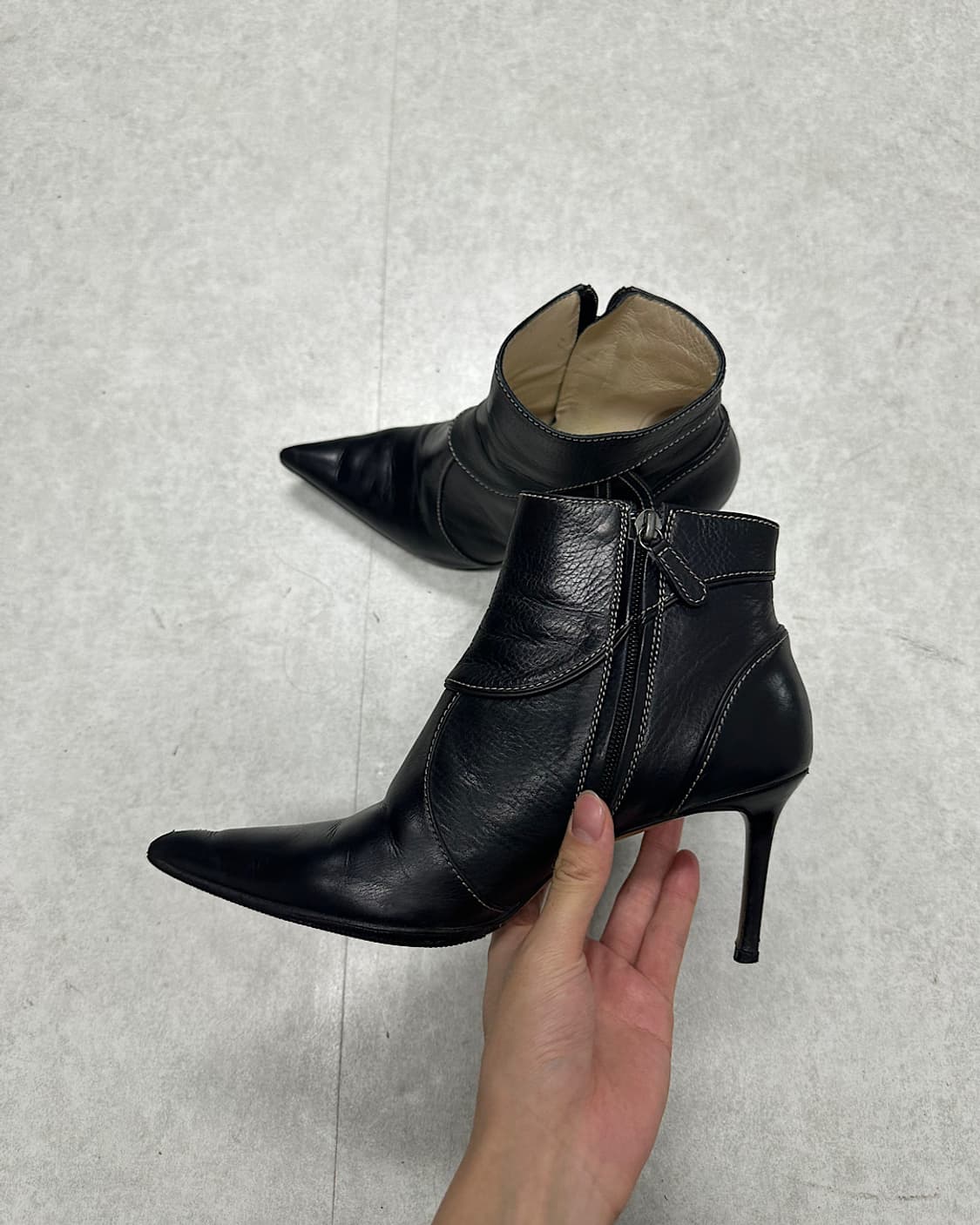 rare*크리스찬 디올 존 갈리아노 D 로고 힐 상품이미지7