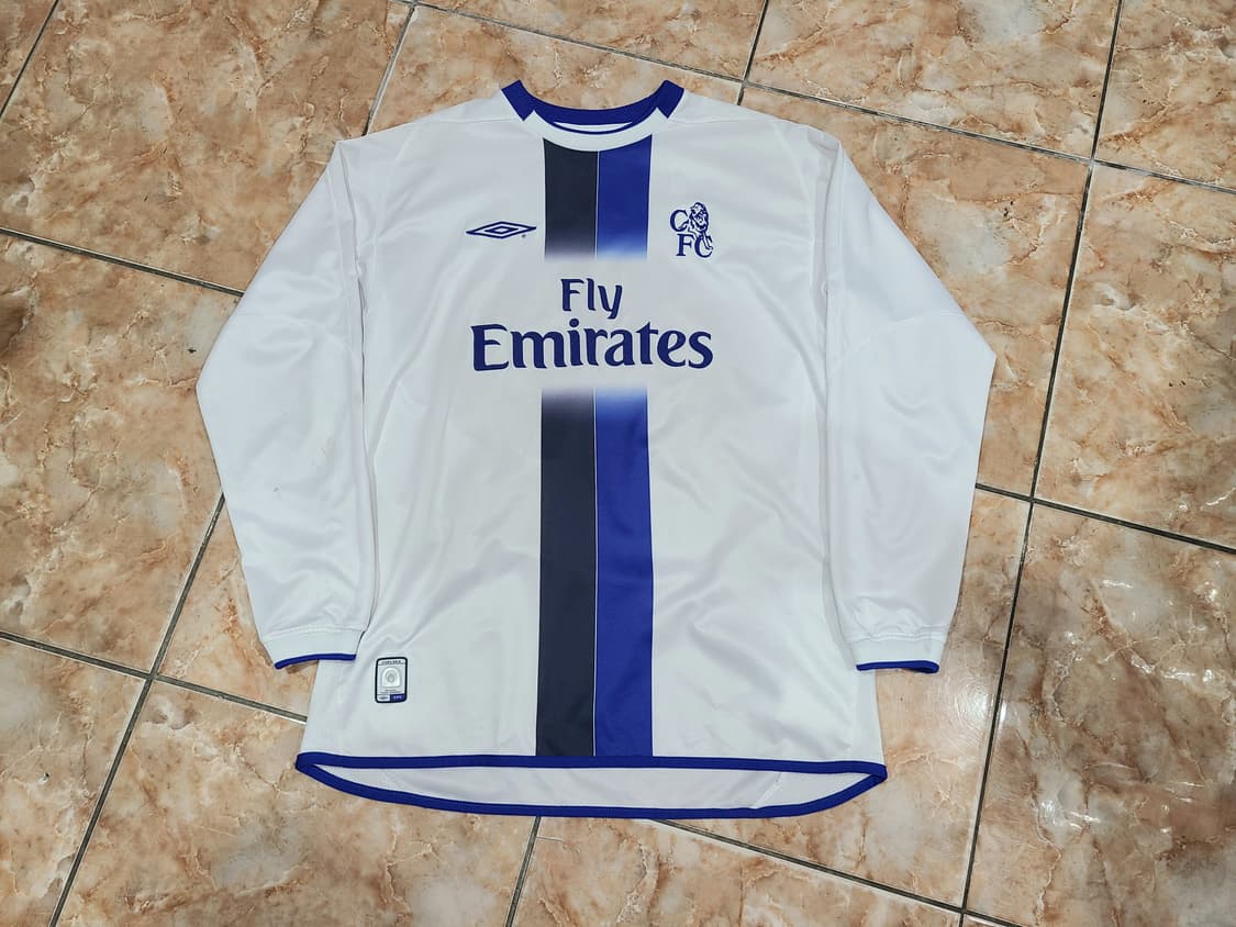 엄브로 03 04 첼시 올드레플 축구져지  상품이미지1