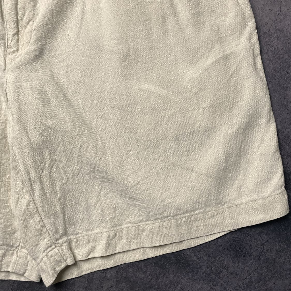 RALPH LAUREN 90s 랄프로렌 린넨 치노 하프팬츠 A01211 상품이미지4