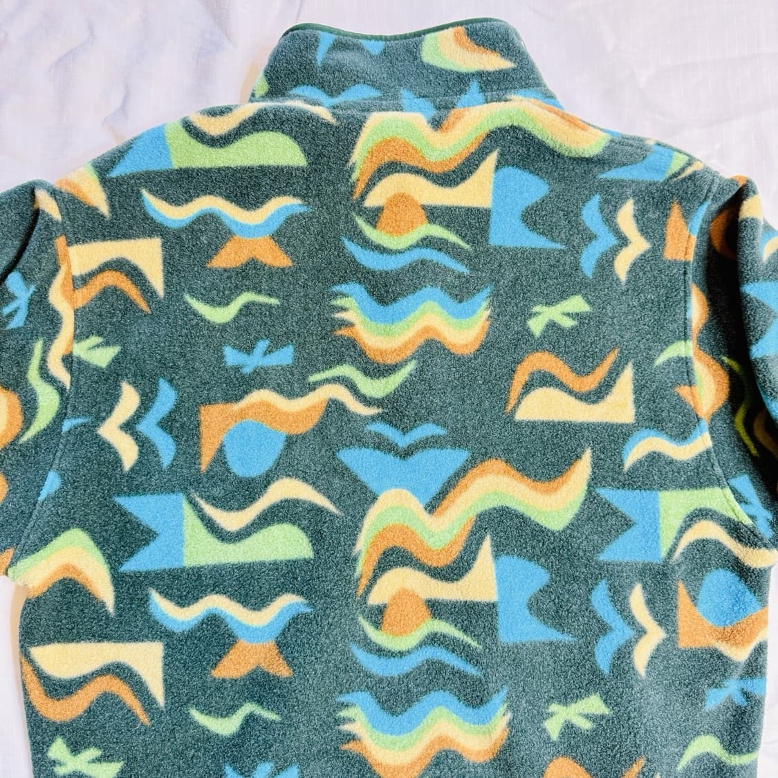 21FW 파타고니아 신칠라 스냅T 그린 멀티 패턴 상품이미지5