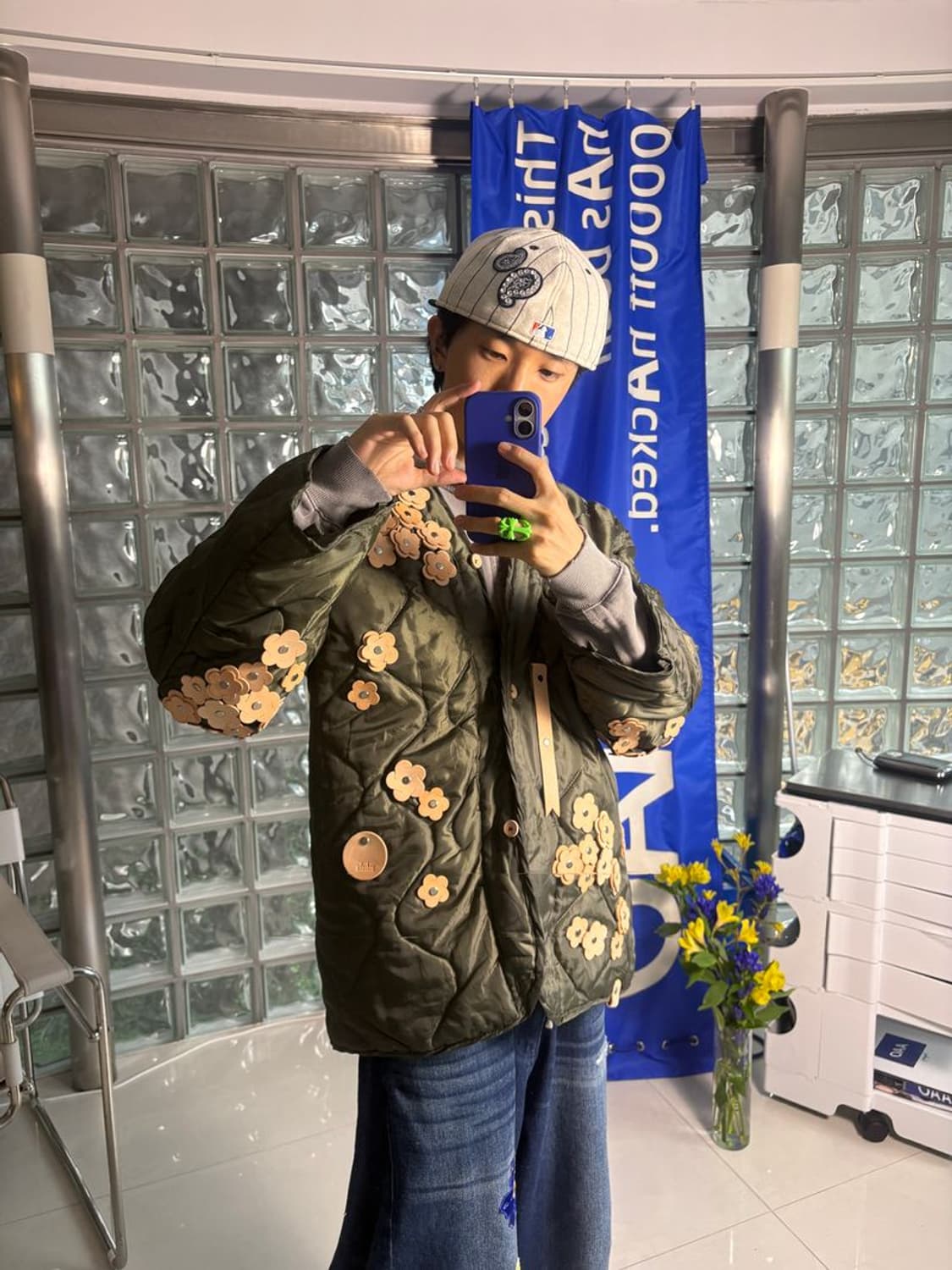 FLOWER LINER JACKET 플라워 라이너 자켓 상품이미지2