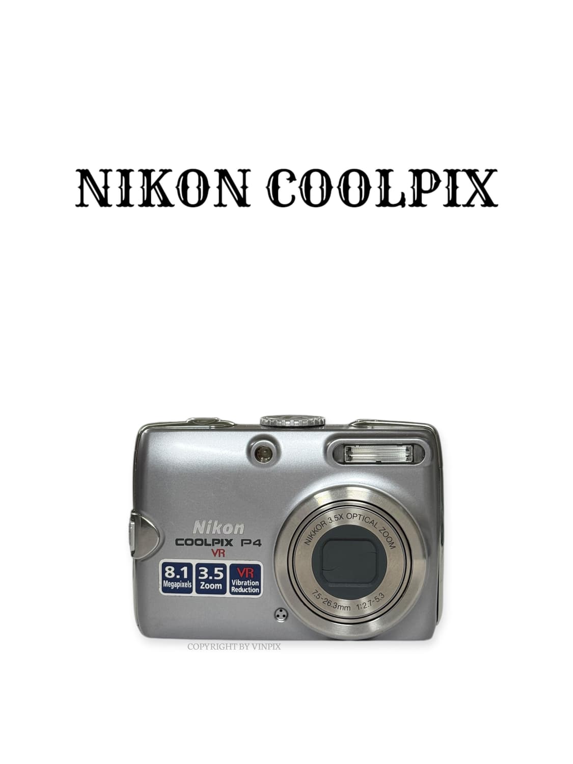 니콘 쿨픽스 P4(nikon coolpix p4) 디지털 카메라 디카 상품이미지1