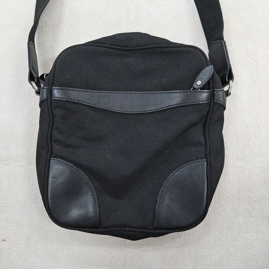 [실측확인] 폴로 랄프로렌 캔버스 가죽 크로스백 0120Y2 상품이미지2