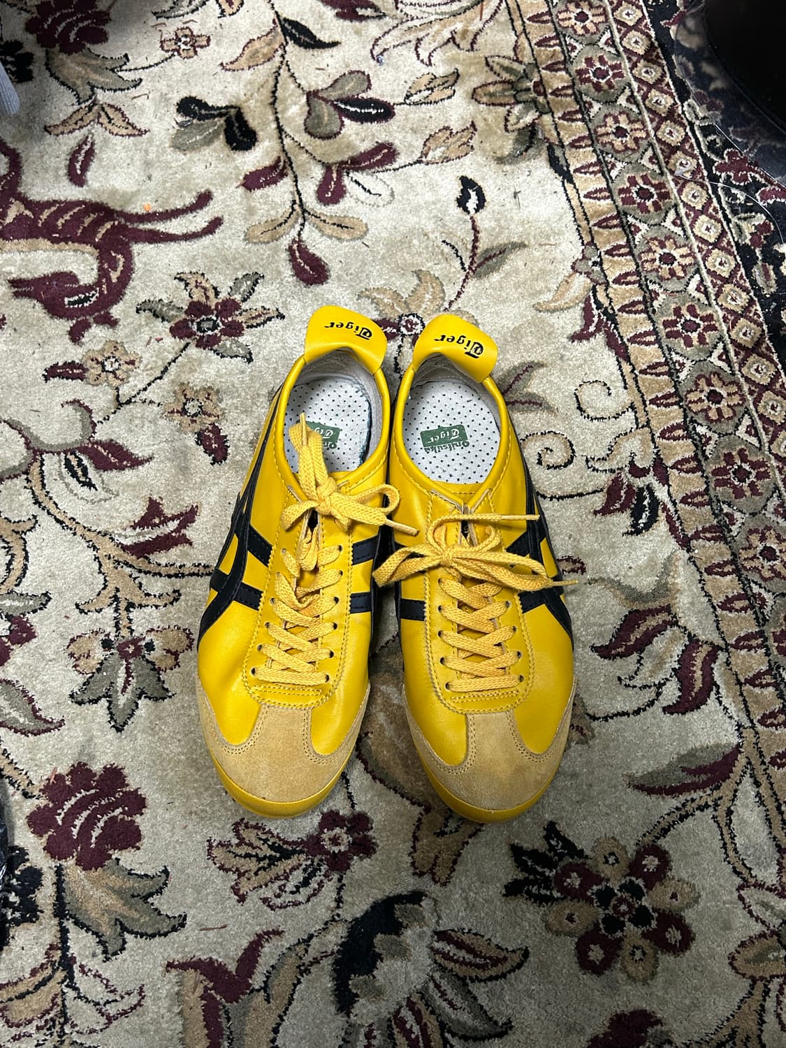 오니츠카타이거 멕시코66 옐로우 블랙 260 상품이미지1