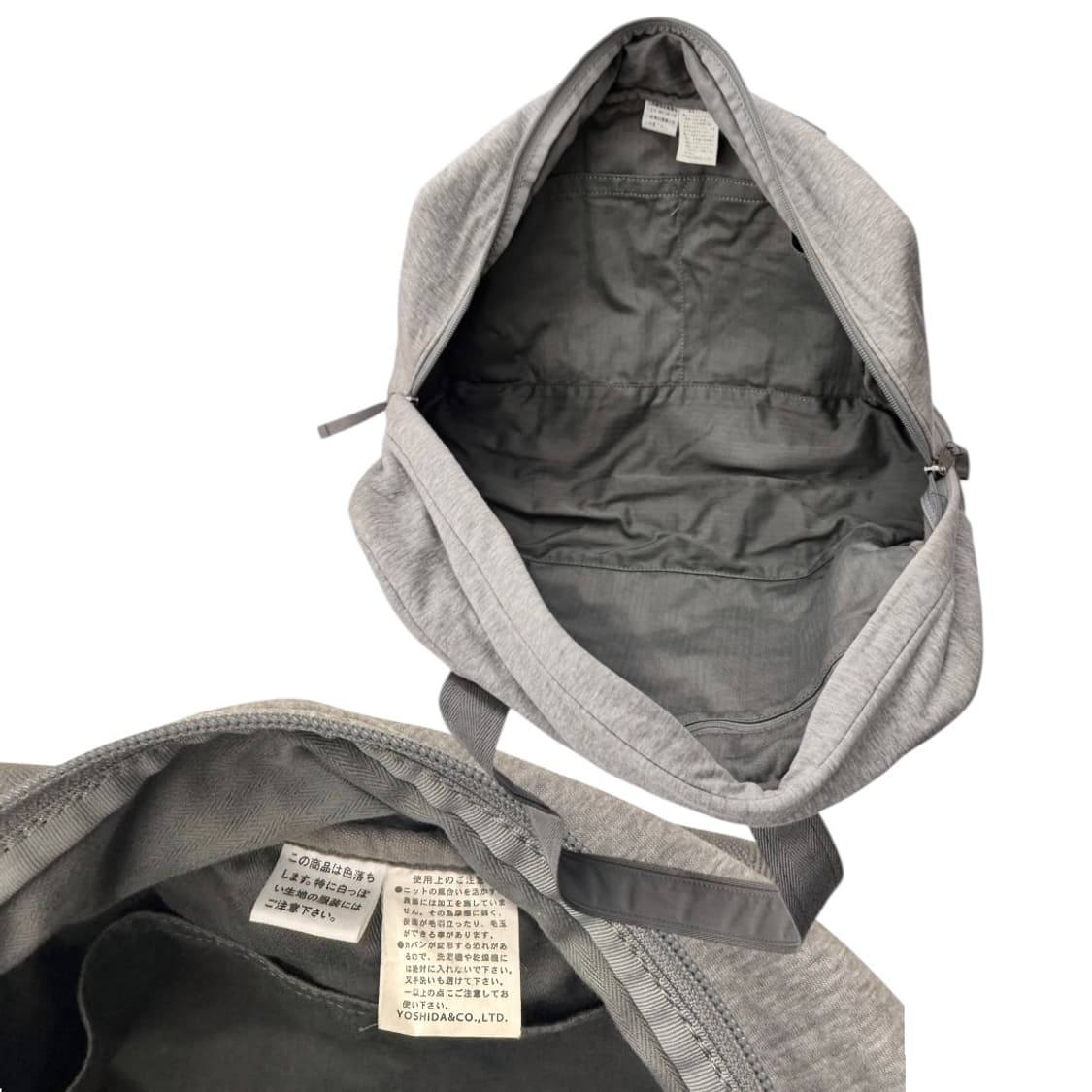 포터 스웻 보스턴백 멜란지 그레이 (L) 상품이미지9