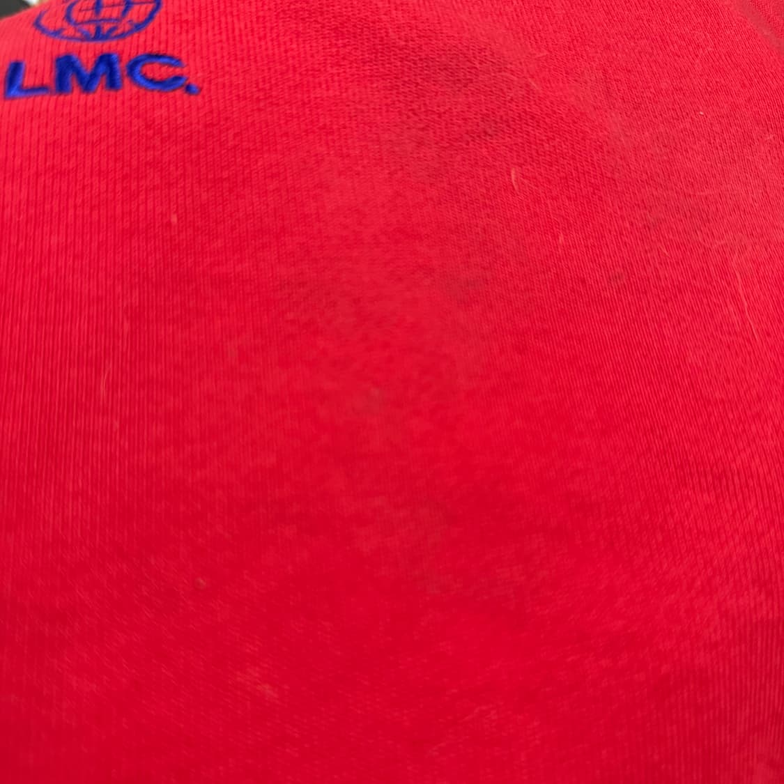 LMC 레드 맨투맨 스웻 셔츠 M 상품이미지3