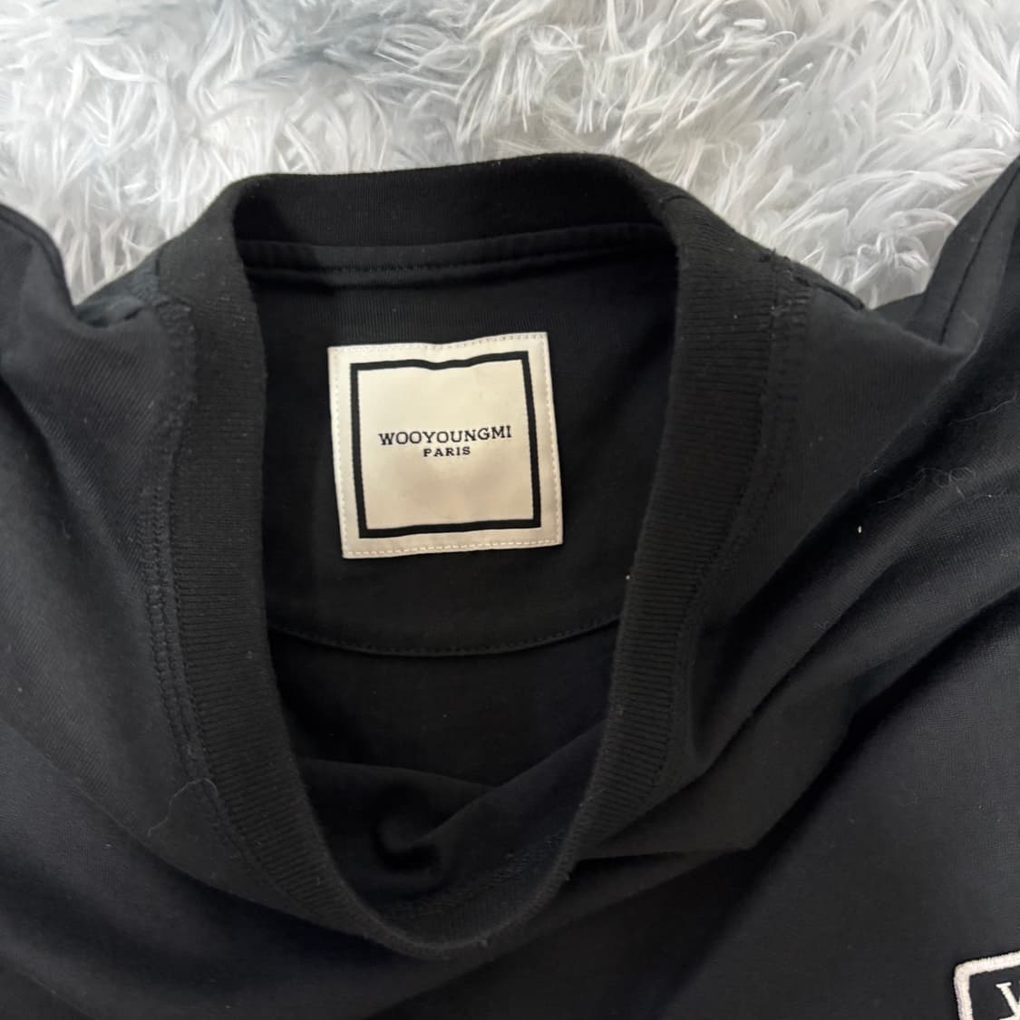 [52 Size/새상품급] 우영미 백로고 긴팔 티셔츠 상품이미지3