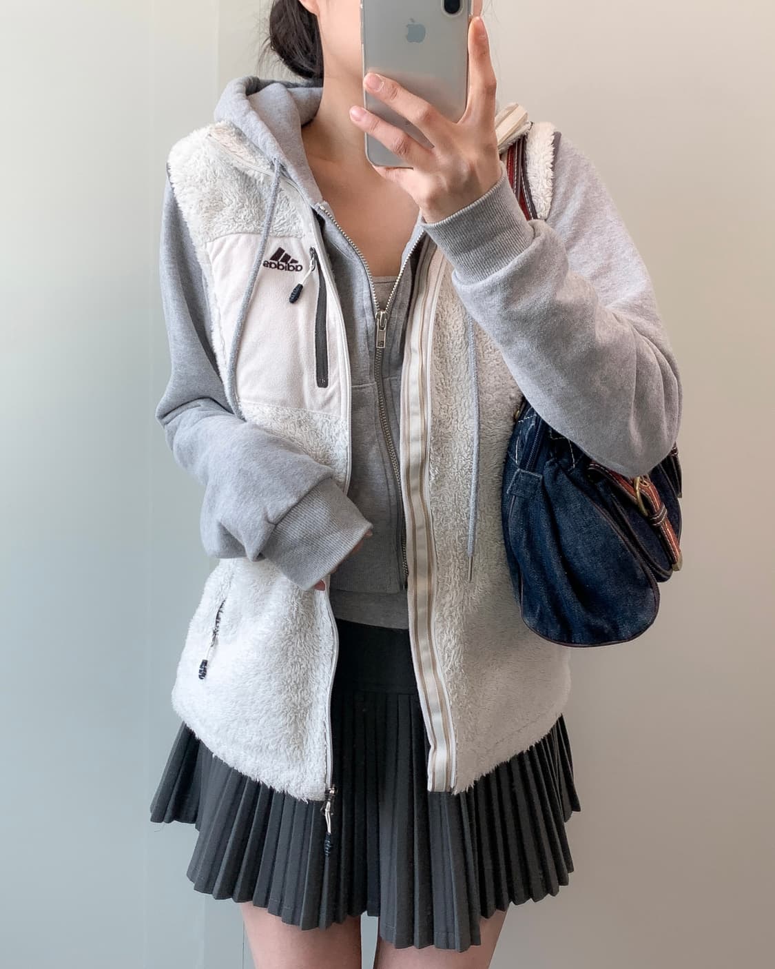 아디다스 후리스 조끼 상품이미지1