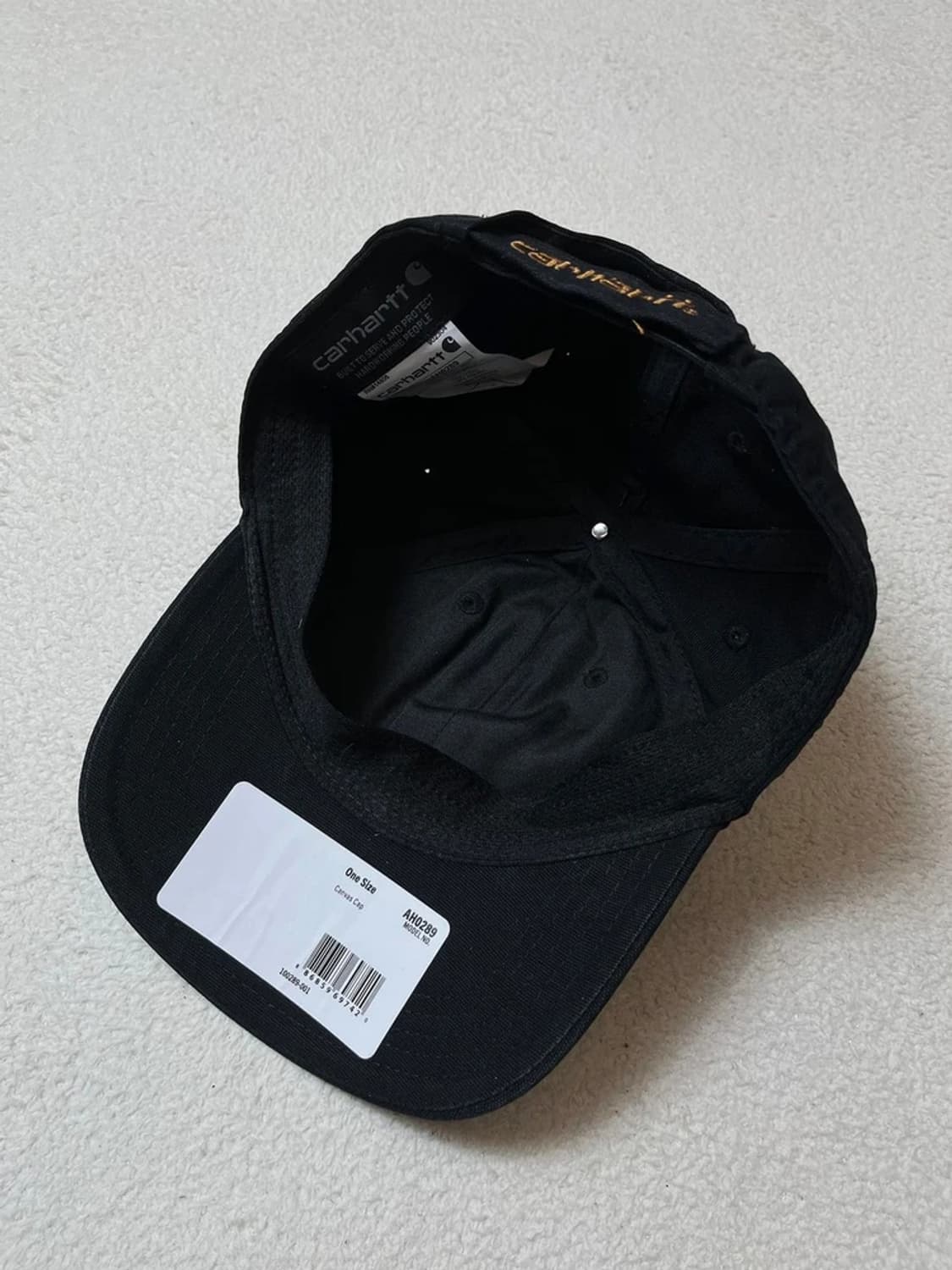 칼하트 캔버스 볼 캡 A1886 상품이미지5