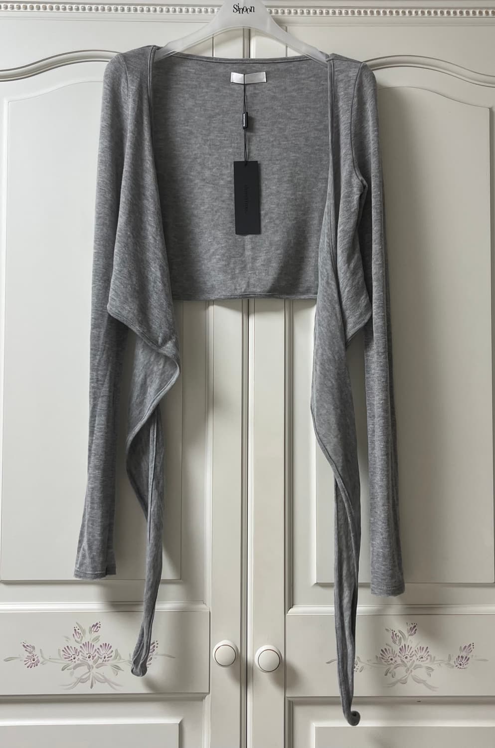 쓰리타임즈 Tencel tie cardigan 상품이미지3
