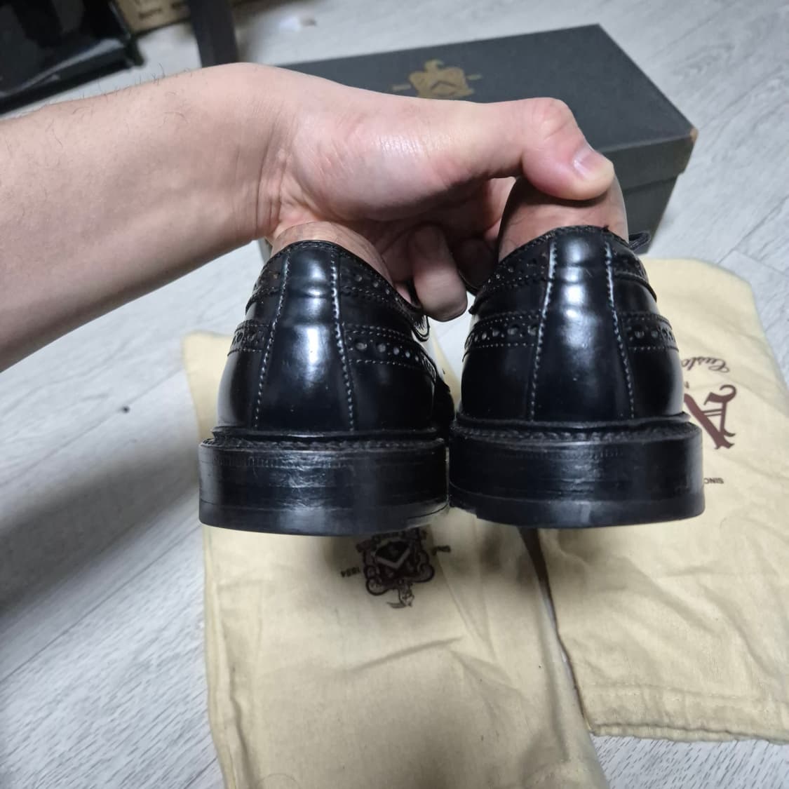 [7.5D] 알든 9751 롱윙팁 코도반/ 크로켓앤존스 에드워드그린 버윅 상품이미지8