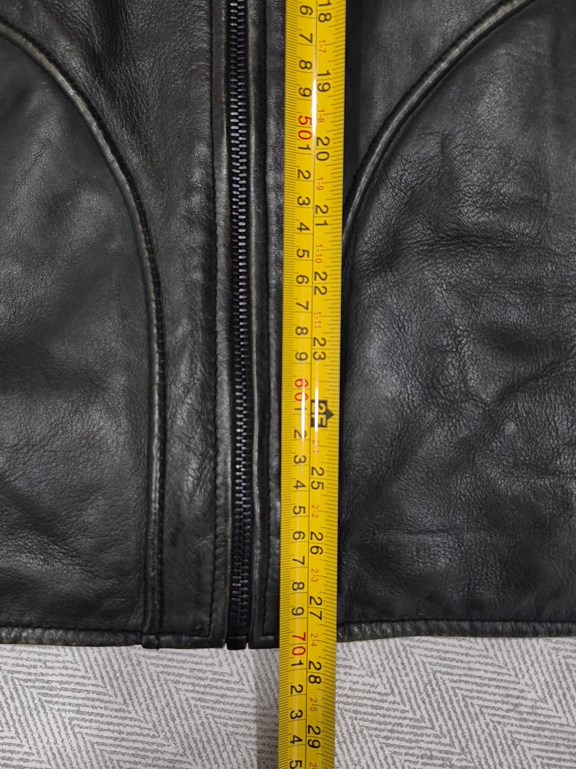 tigha 티하 양가죽 라이더 자켓 청록색 남성 95~슬림100사이즈 상품이미지10