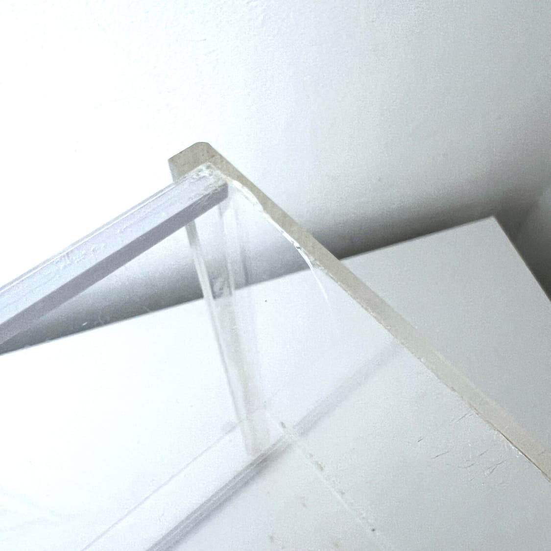 일본 쇼와 빈티지 고전 인테리어 쇼케이스 투명 아크릴 진열대 전시 상품이미지7